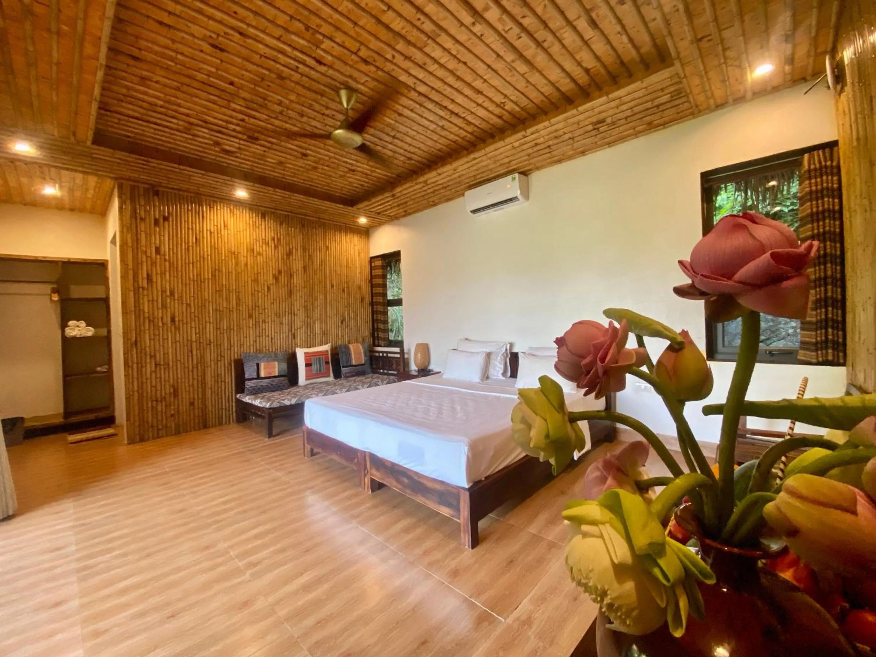 Bed in Mường Village Ninh Bình