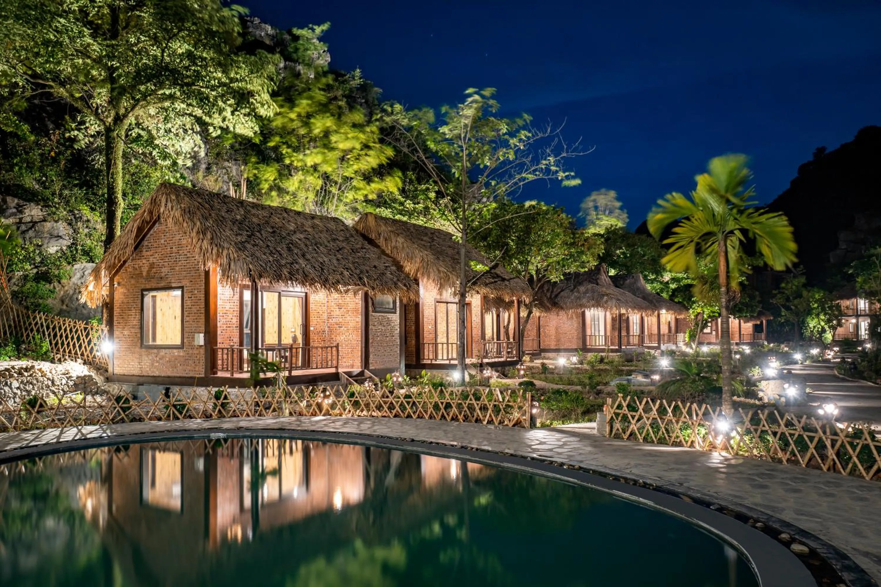 Property building in Mường Village Ninh Bình