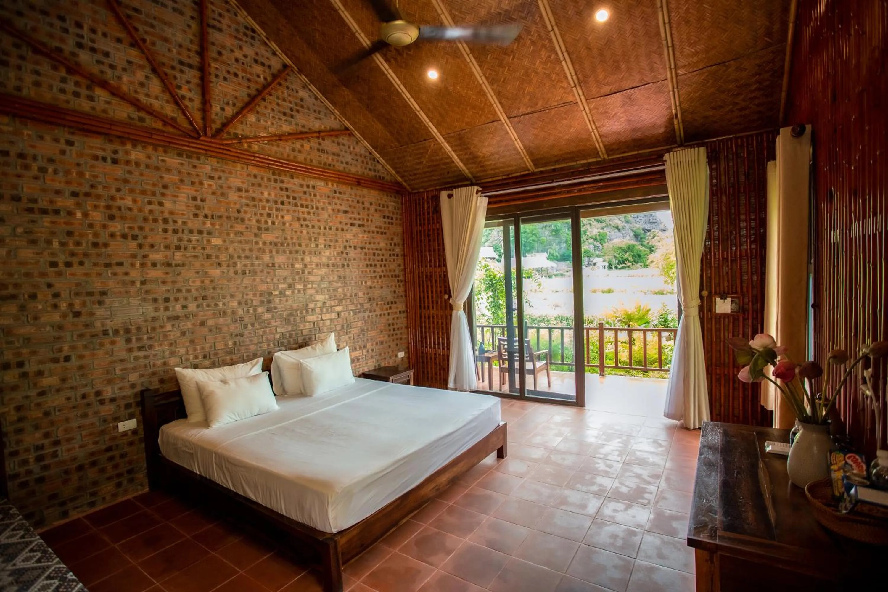 Photo of the whole room, Bed in Mường Village Ninh Bình