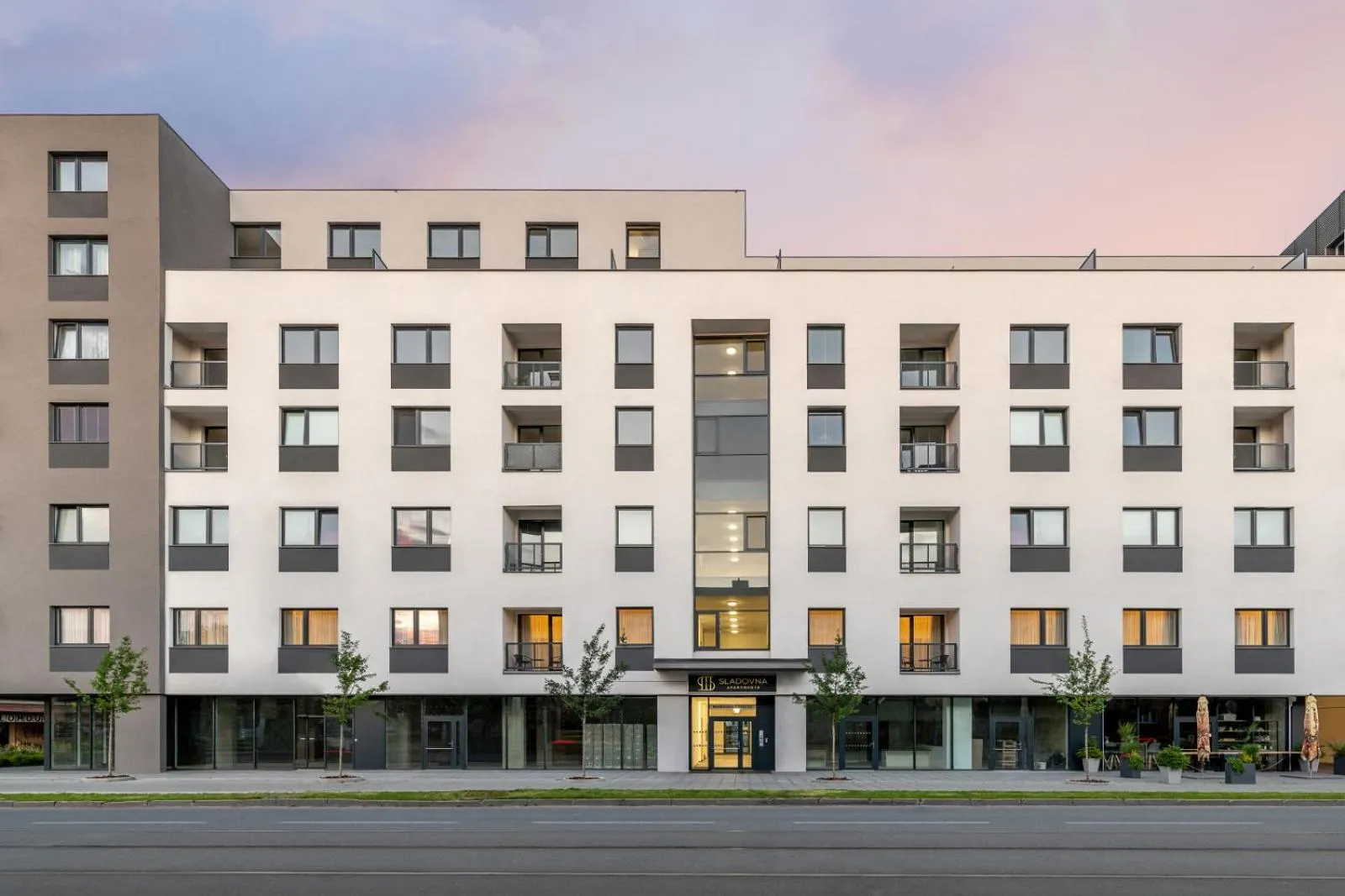 Property building in SLADOVNA Apartments
