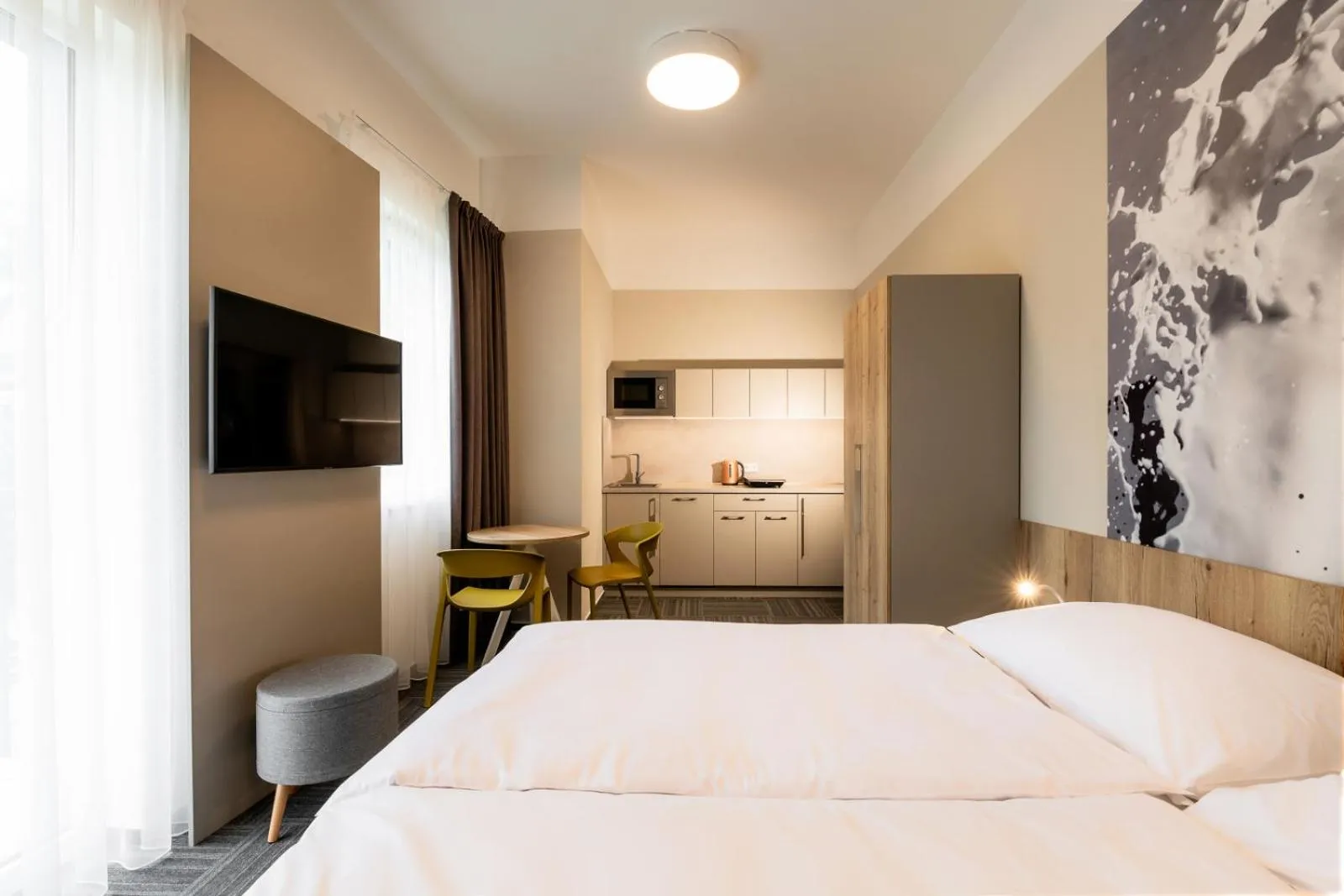 Area and facilities, Bed in SLADOVNA Apartments