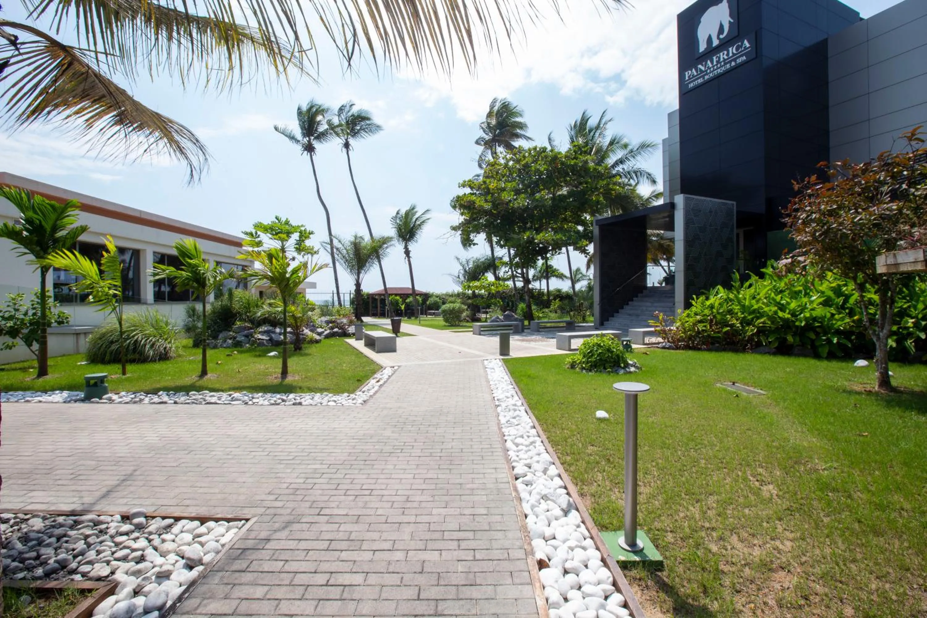 Garden in Panafrica Hotel Boutique & Spa