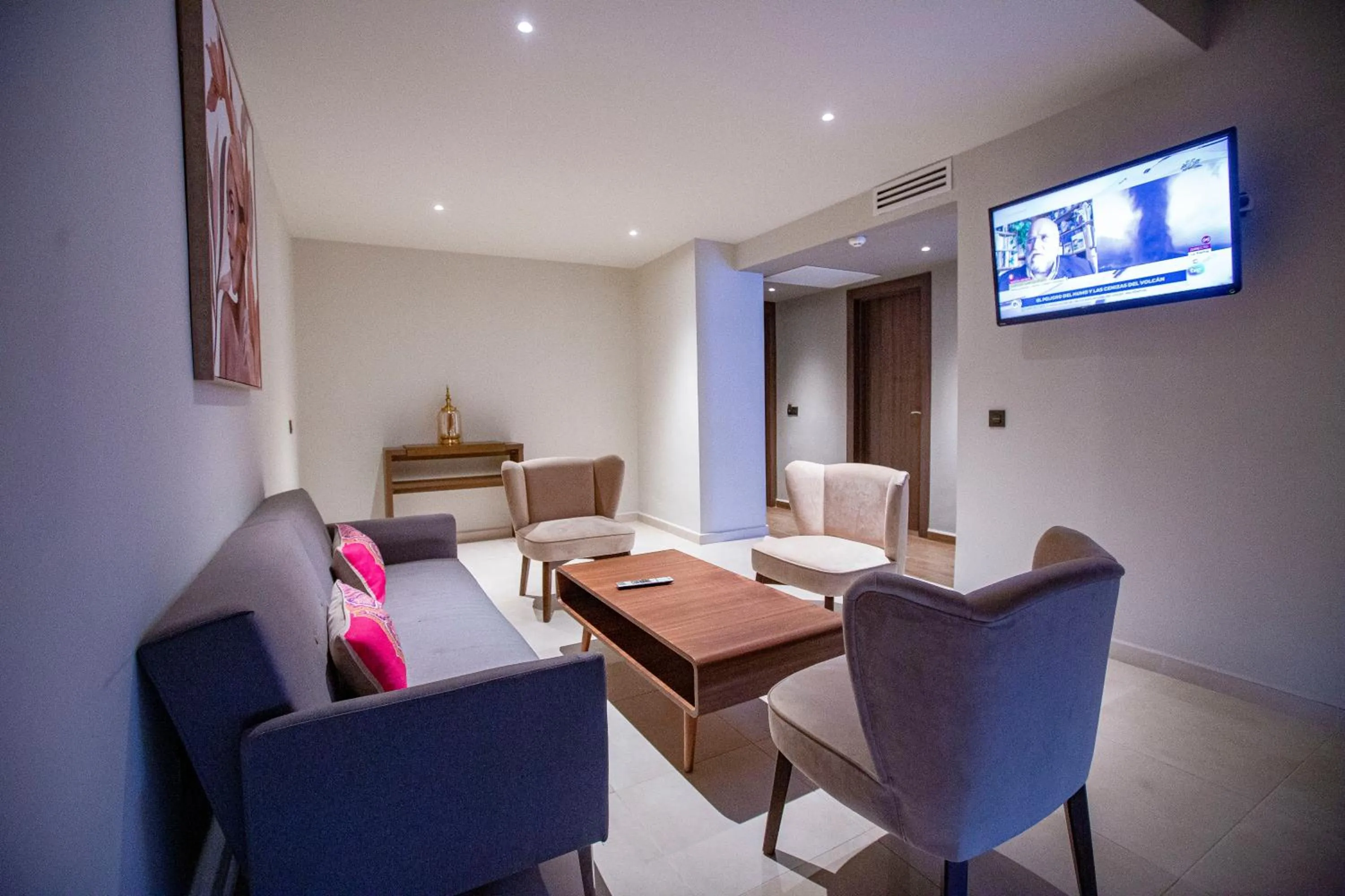 Living room in Panafrica Hotel Boutique & Spa