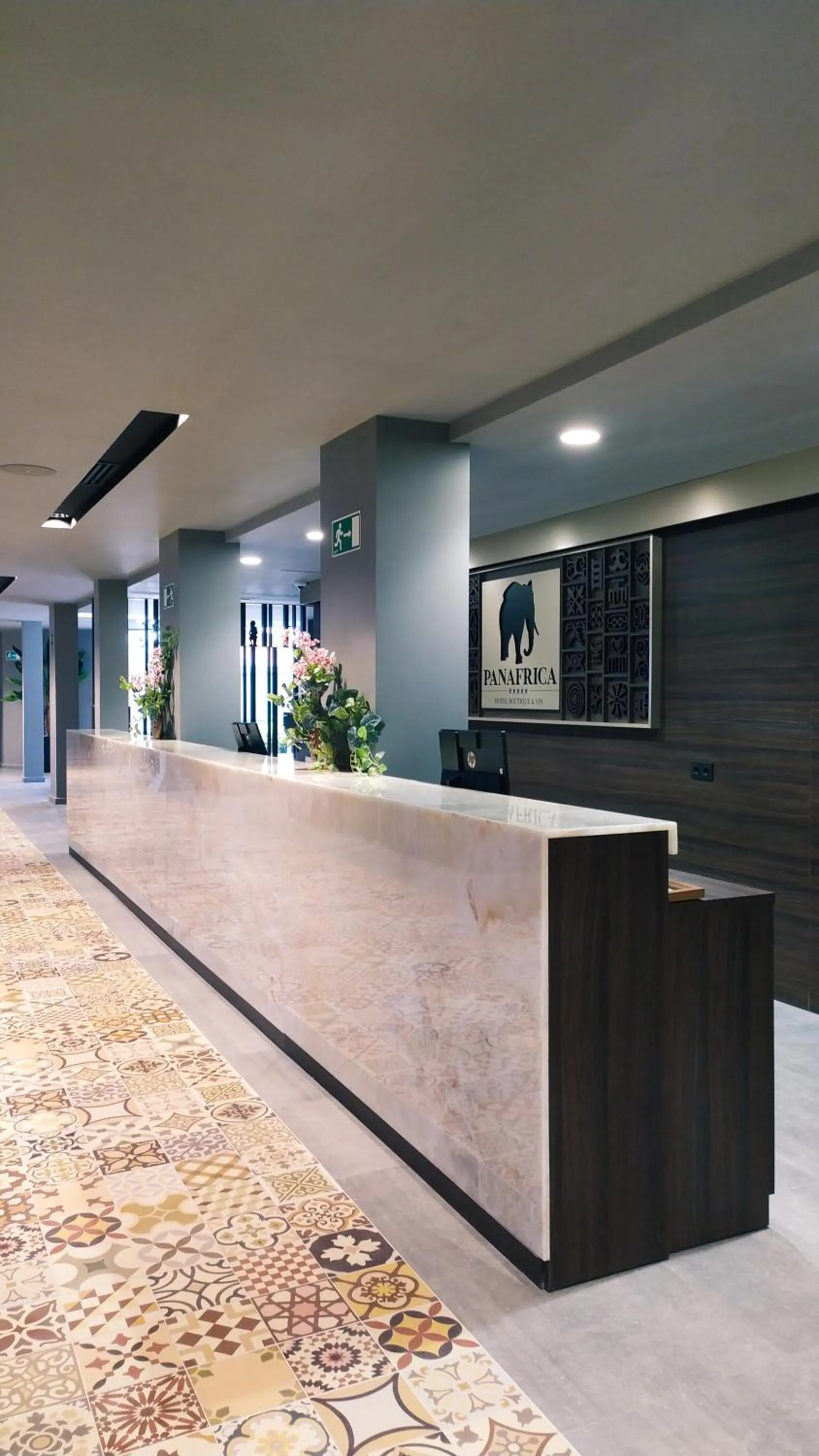 Lobby or reception in Panafrica Hotel Boutique & Spa