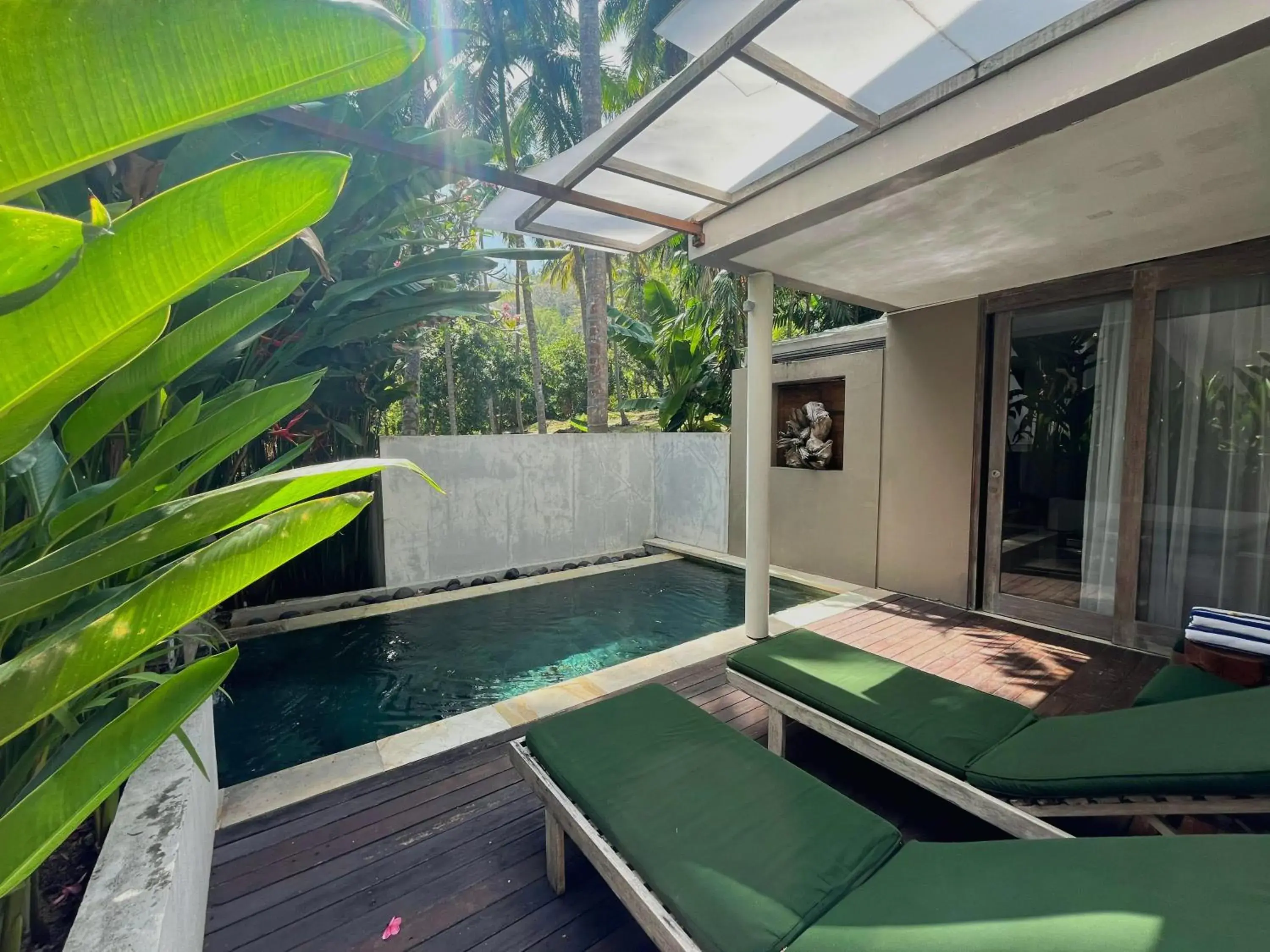 Swimming pool in Svarga Resort Lombok Swimming pool in Svarga Resort Lombok