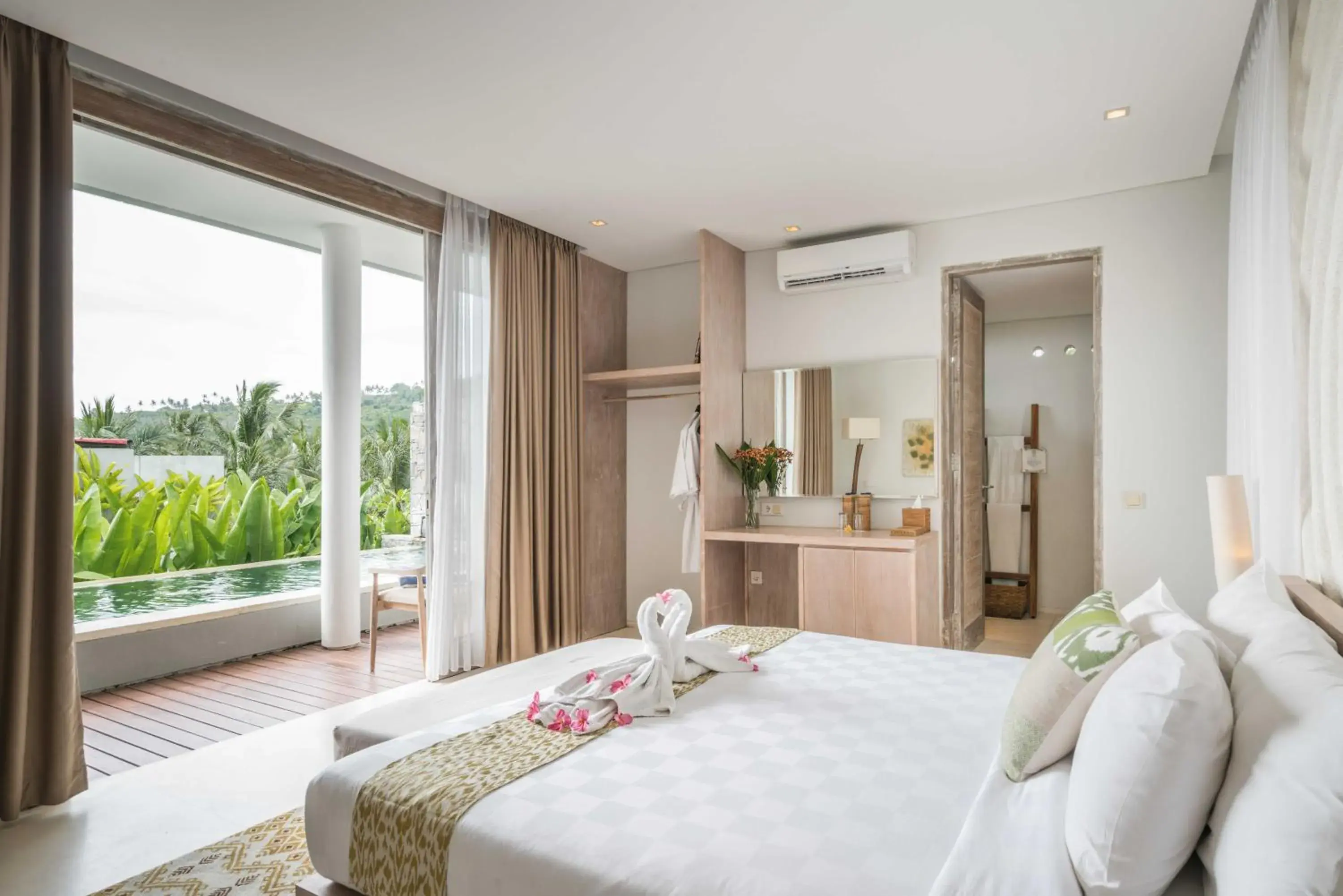 Photo of the whole room, Bed in Svarga Resort Lombok Photo of the whole room, Bed in Svarga Resort Lombok