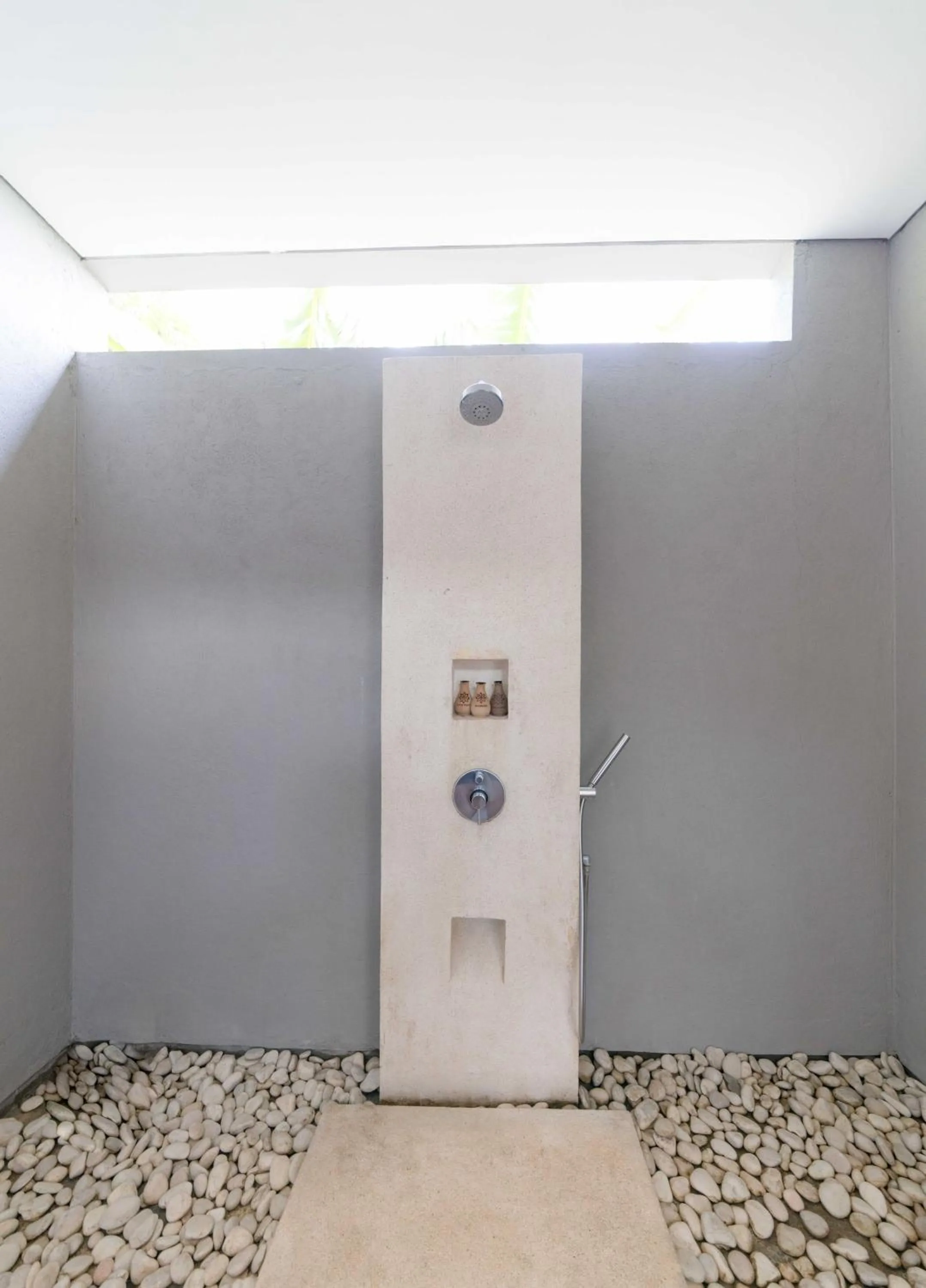 Shower in Svarga Resort Lombok