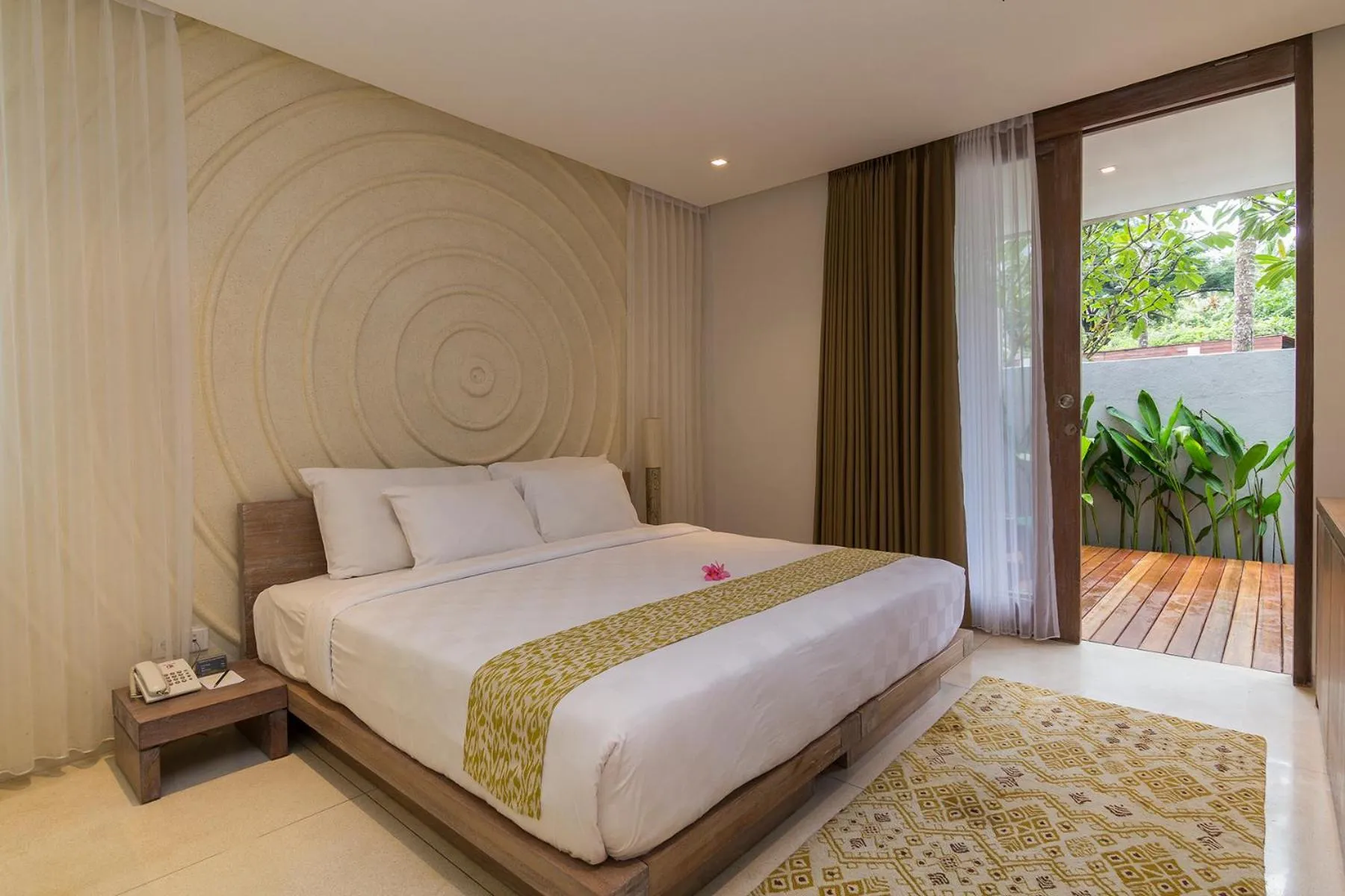 Bedroom, Bed in Svarga Resort Lombok