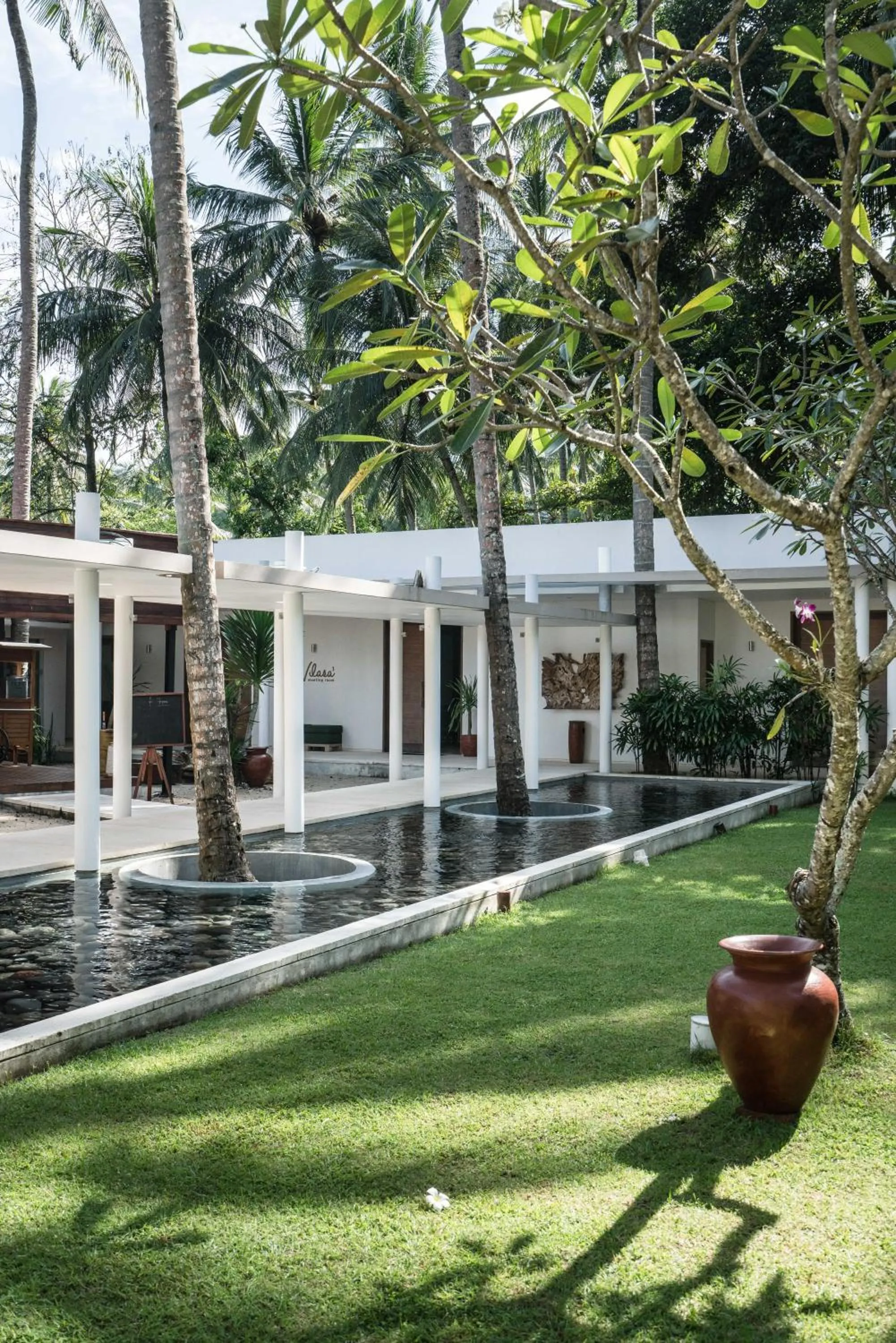 Garden in Svarga Resort Lombok