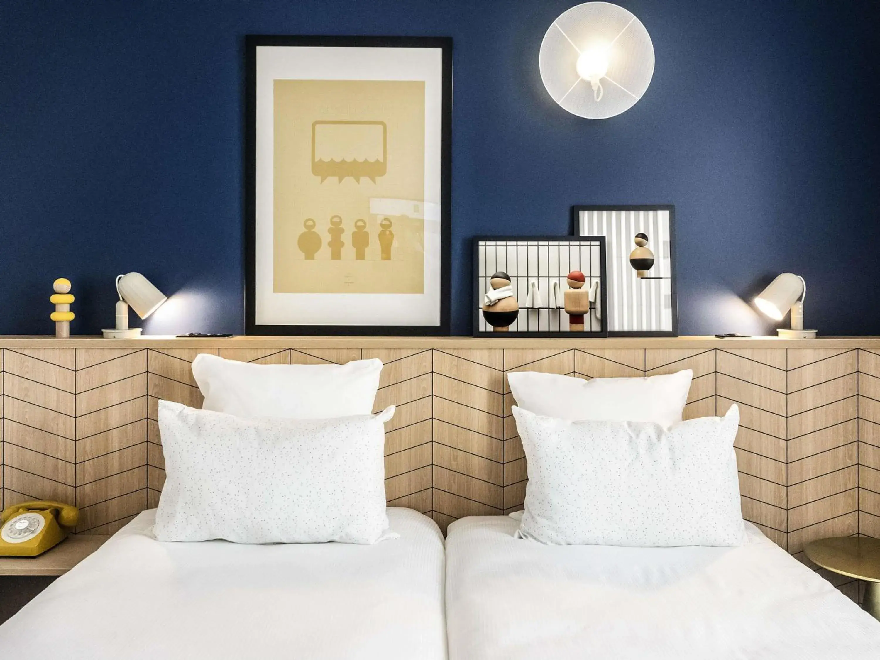 Bedroom, Bed in ibis Styles Paris Romainville Bedroom, Bed in ibis Styles Paris Romainville