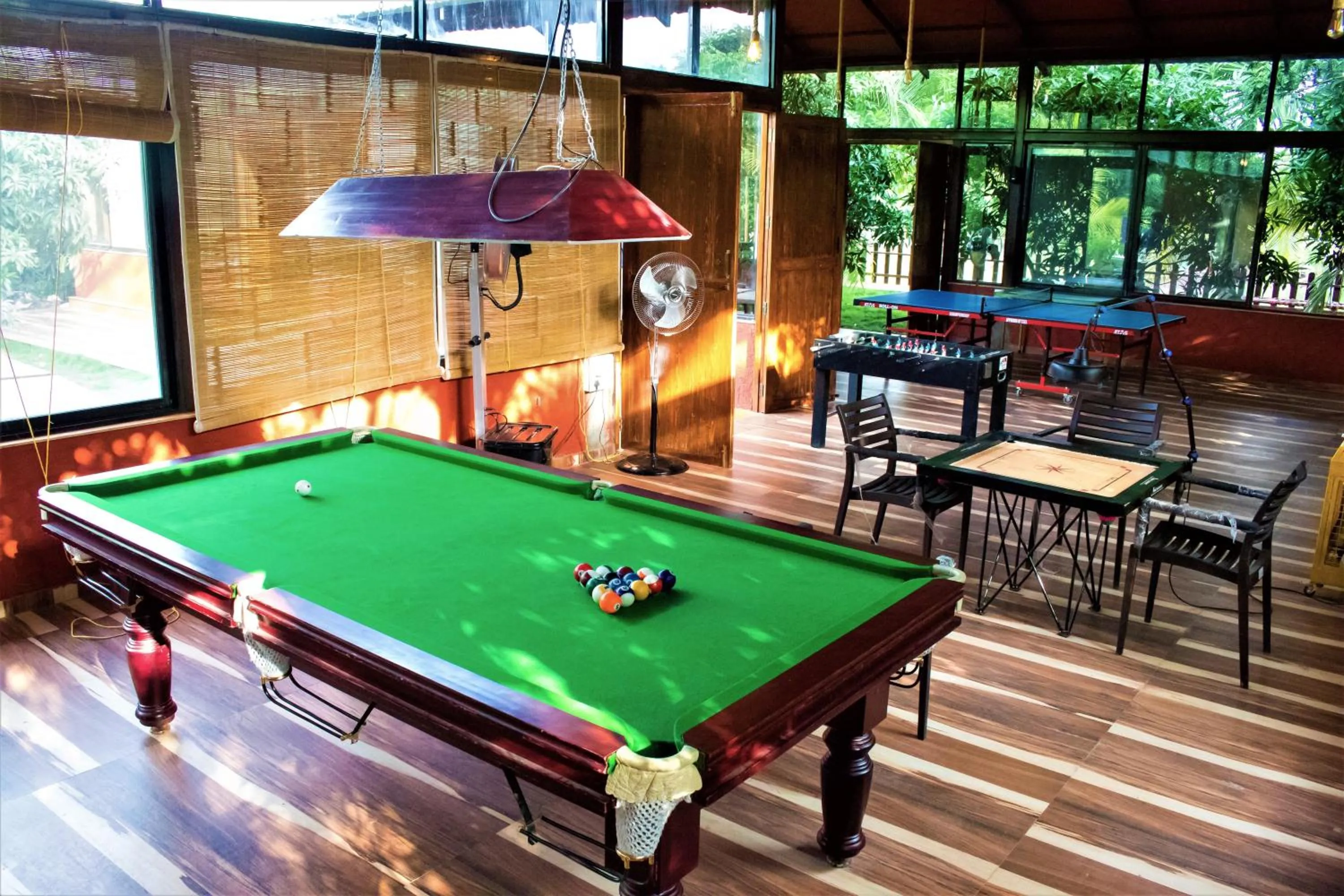 Billiard in Aranyagiri Countryside Resort, Near Pune