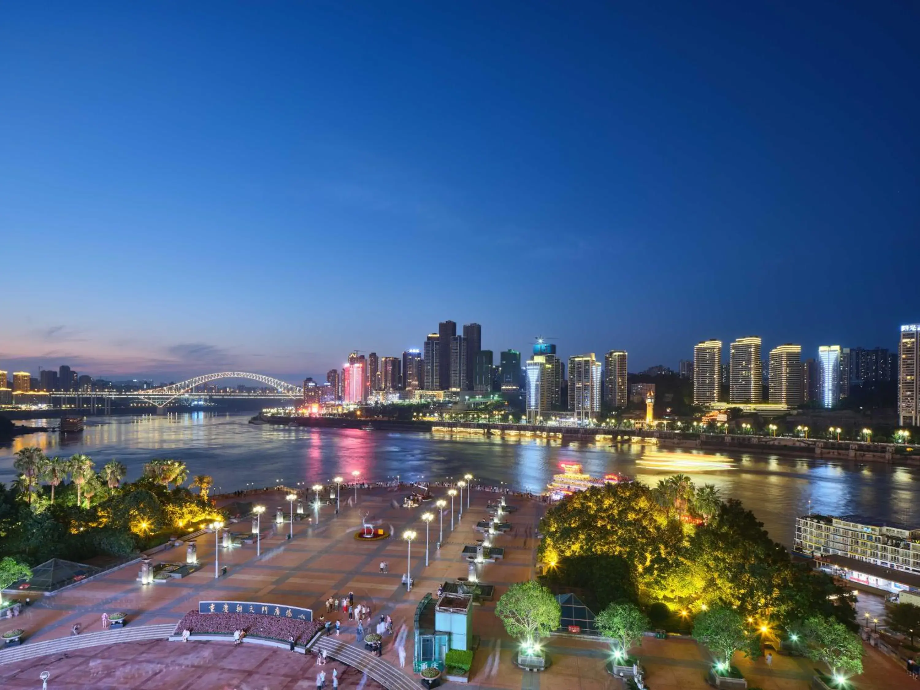 Property building in InterContinental Chongqing Raffles City by IHG Property building in InterContinental Chongqing Raffles City by IHG