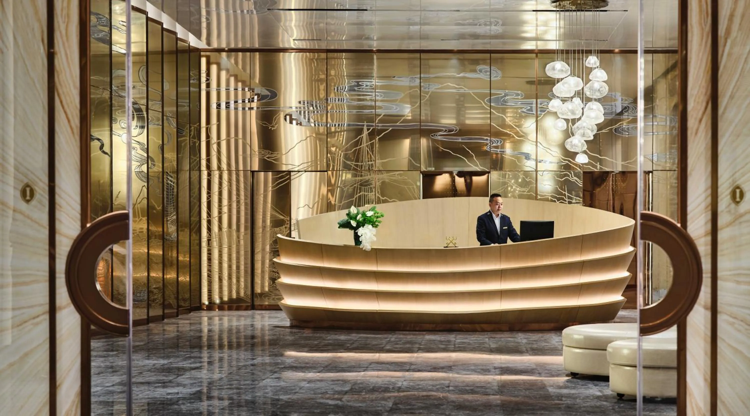 Facade/entrance in InterContinental Chongqing Raffles City by IHG
