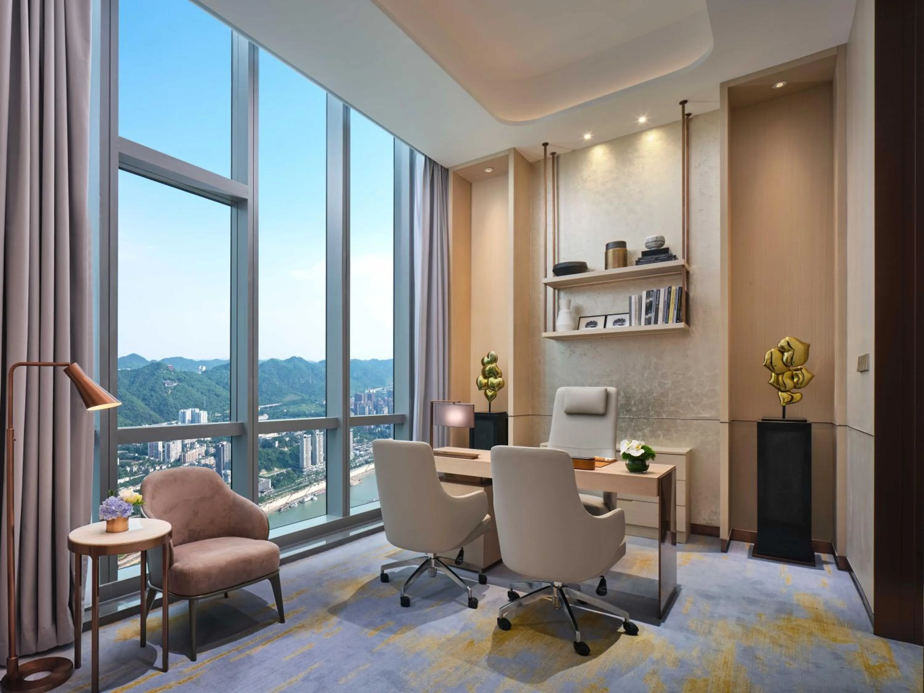 Bedroom in InterContinental Chongqing Raffles City by IHG