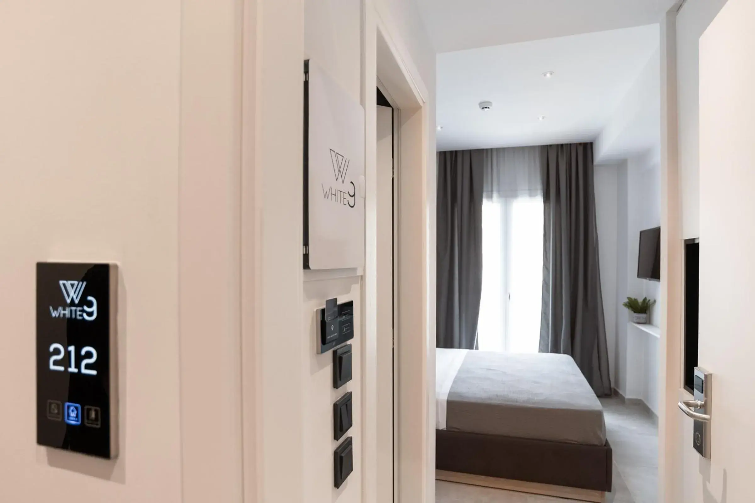 Double Room with Balcony in White 9 Double Room with Balcony in White 9