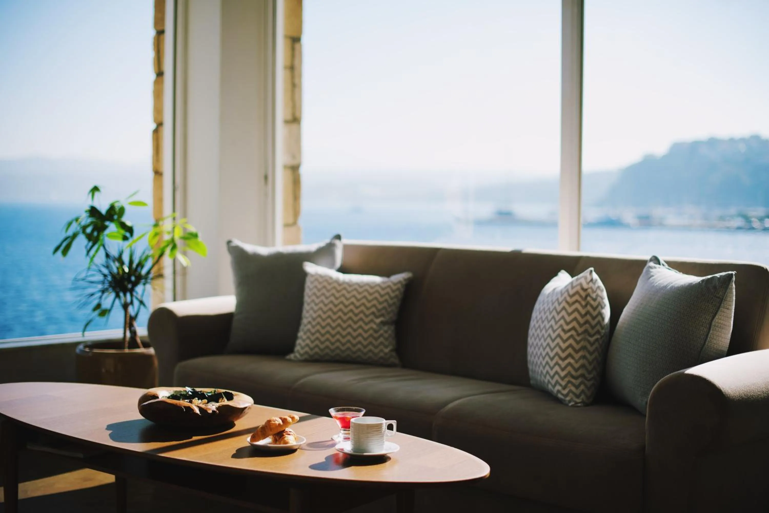 Communal lounge/ TV room in Karalis Beach