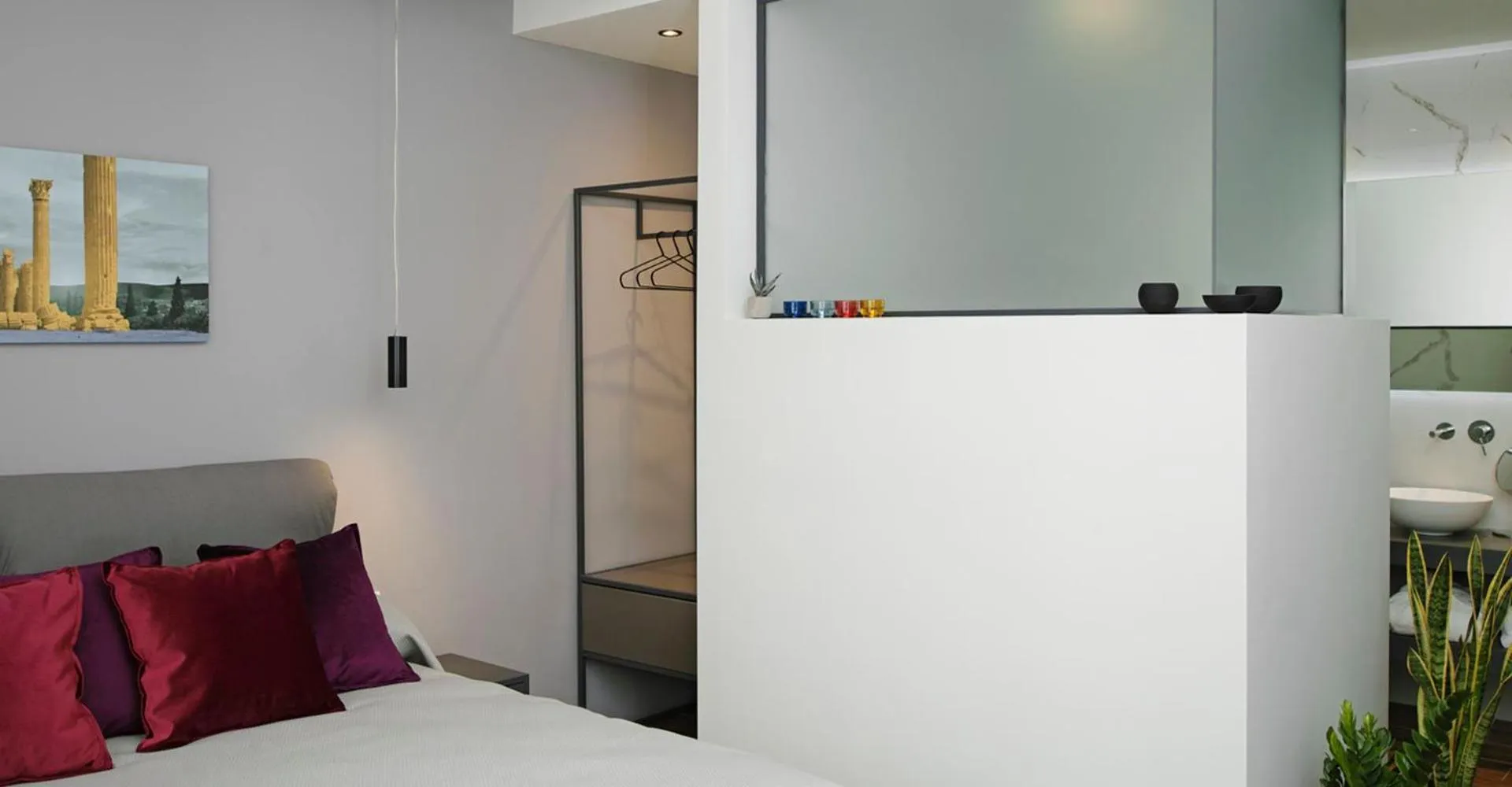 Bed in The Gem Society Hotel