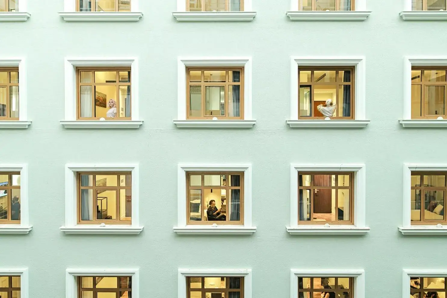 Property building in The Gem Society Hotel Property building in The Gem Society Hotel