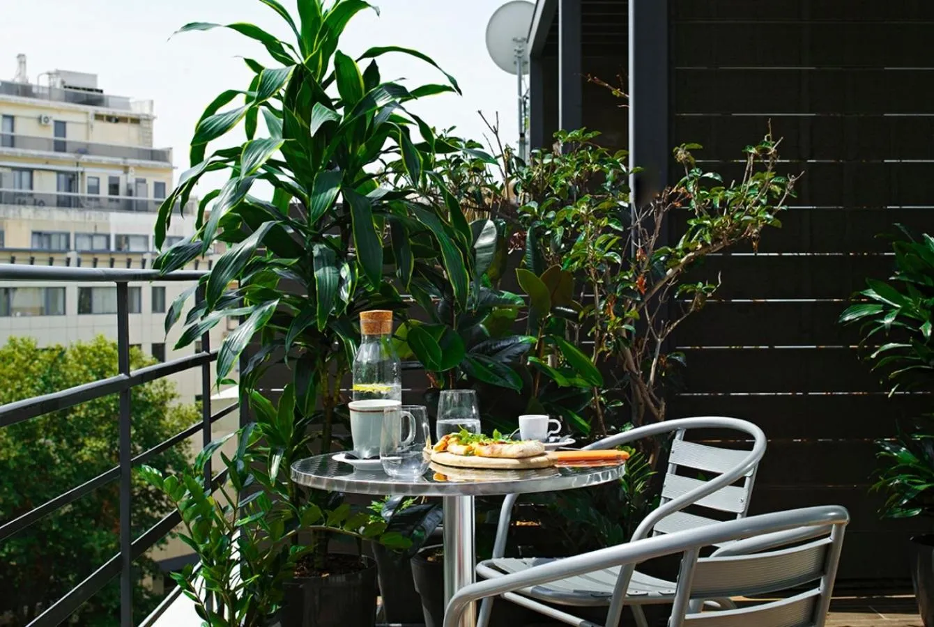 Balcony/Terrace in The Gem Society Hotel