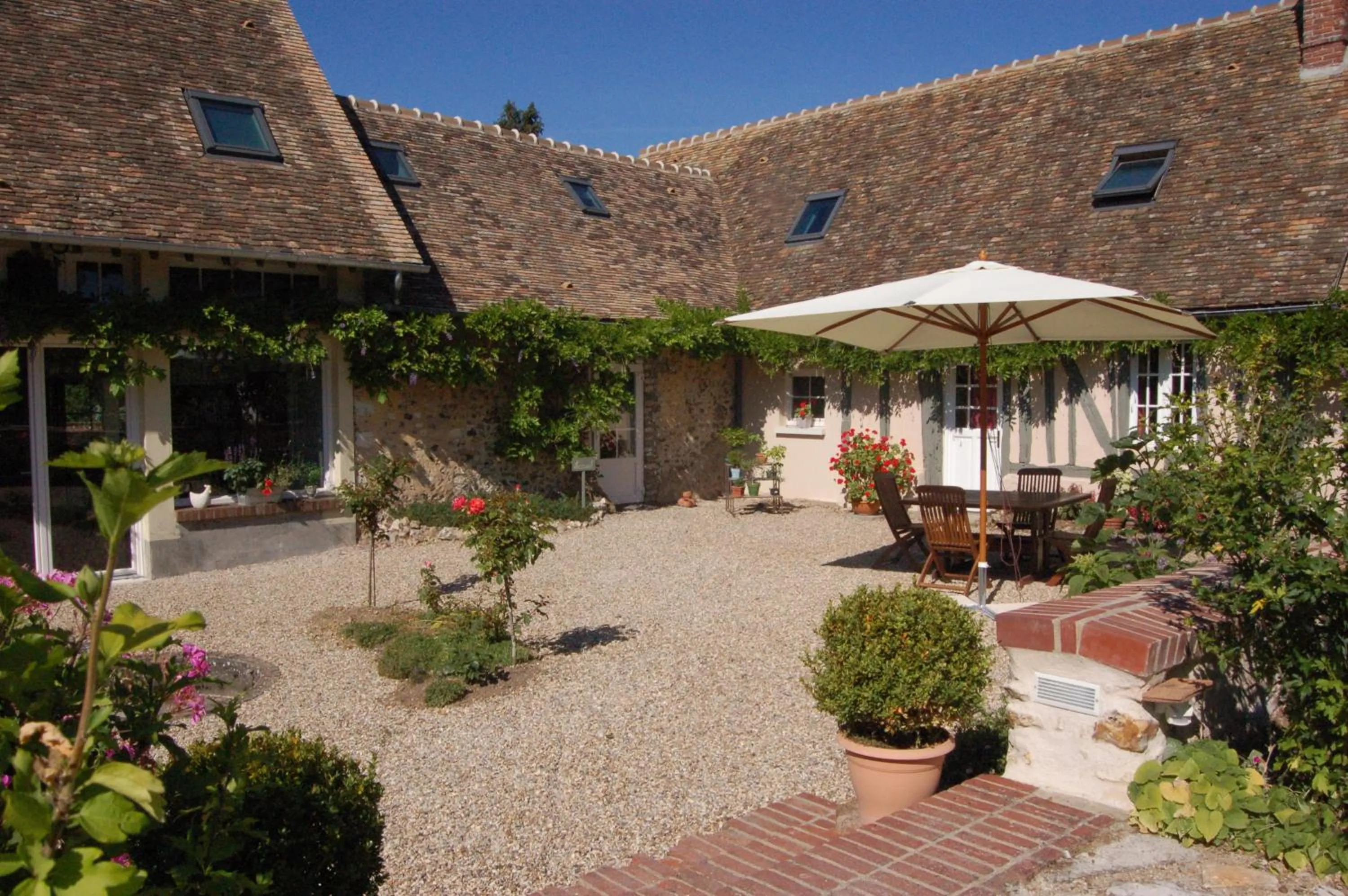 Patio in La Chaiserie