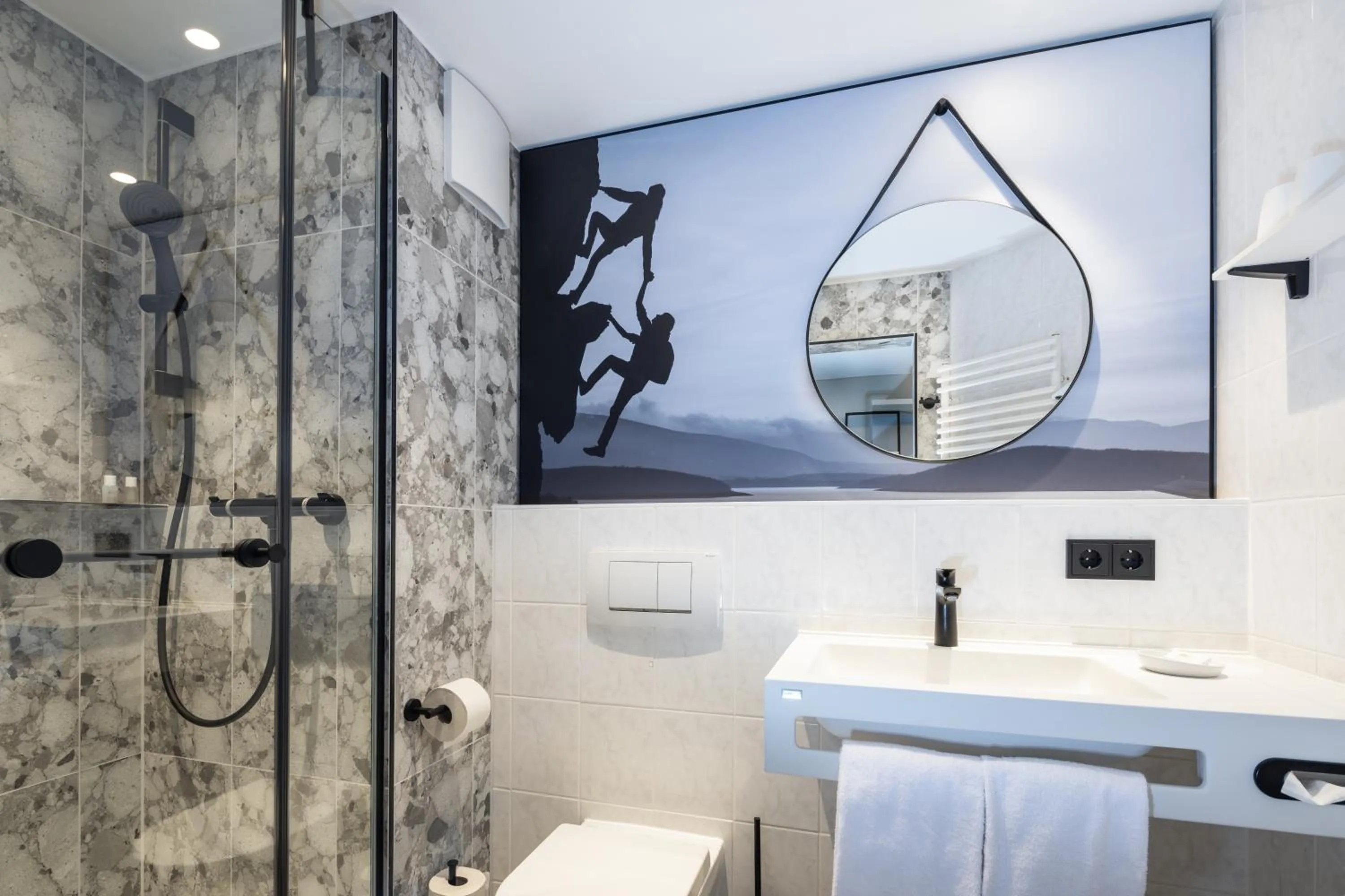 Bathroom in Hotel Königssee