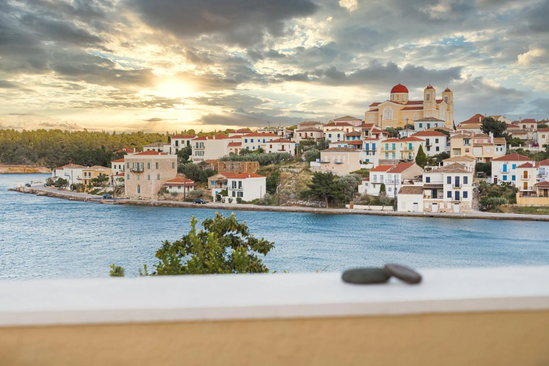 City view in Galaxa Mansion