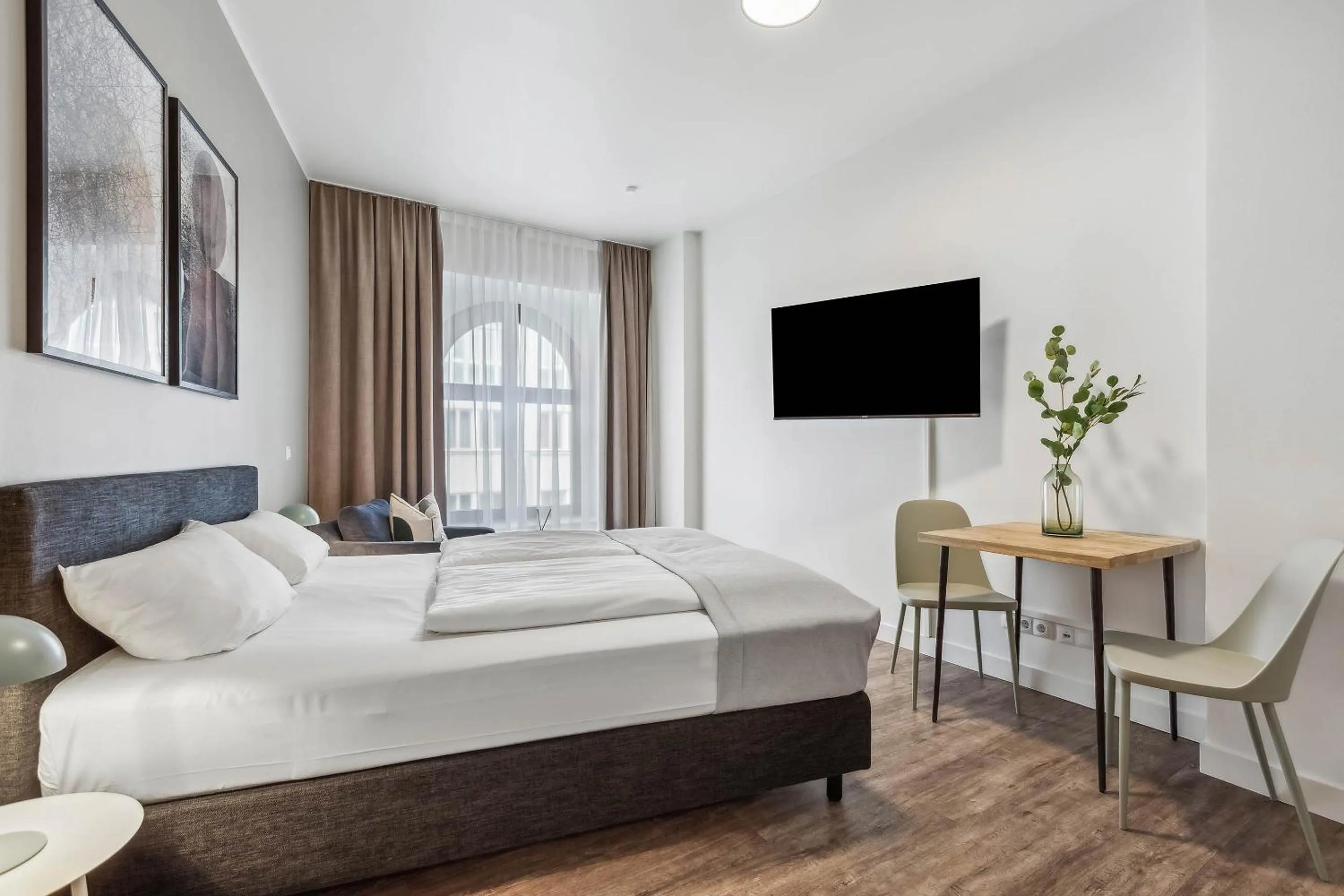 Bed in Limehome Leipzig Am Brühl