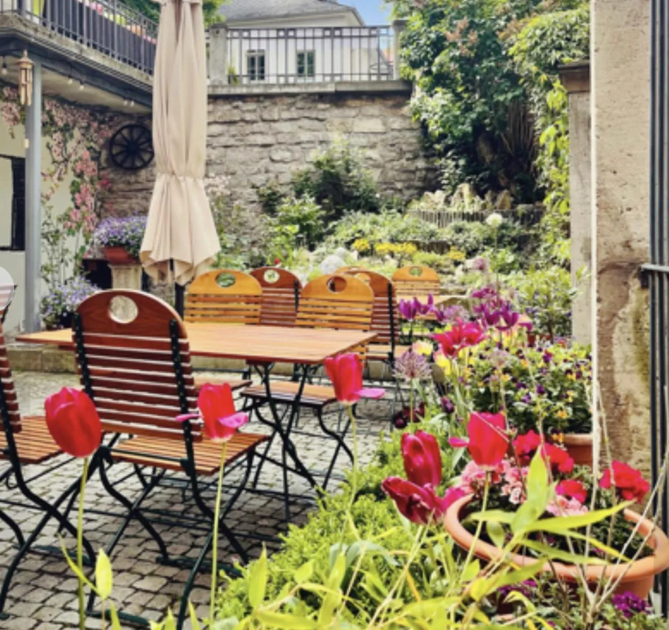 Restaurant/places to eat in Boutique-Hotel Amalienhof