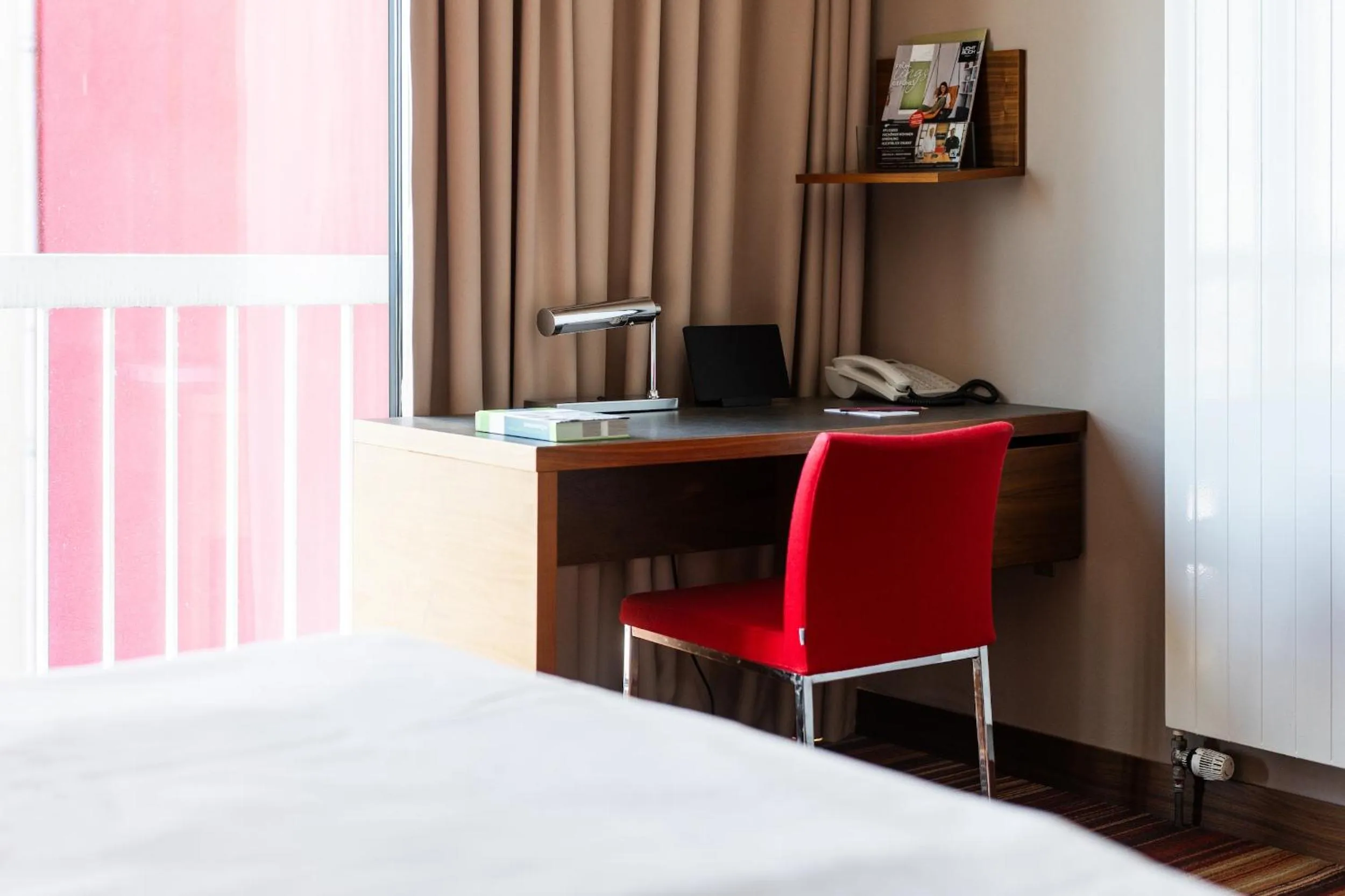 Decorative detail, Bed in Hotel FREIZEIT IN