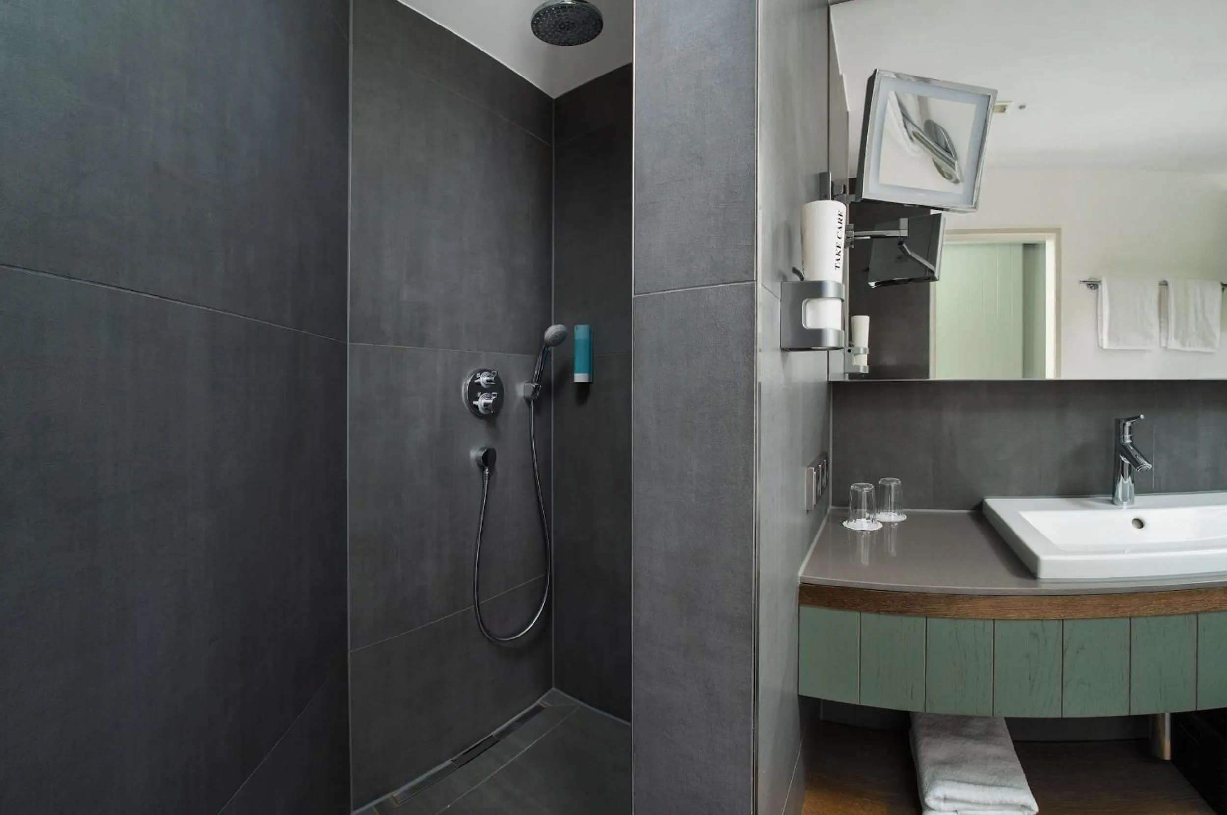 Shower in Hotel FREIZEIT IN