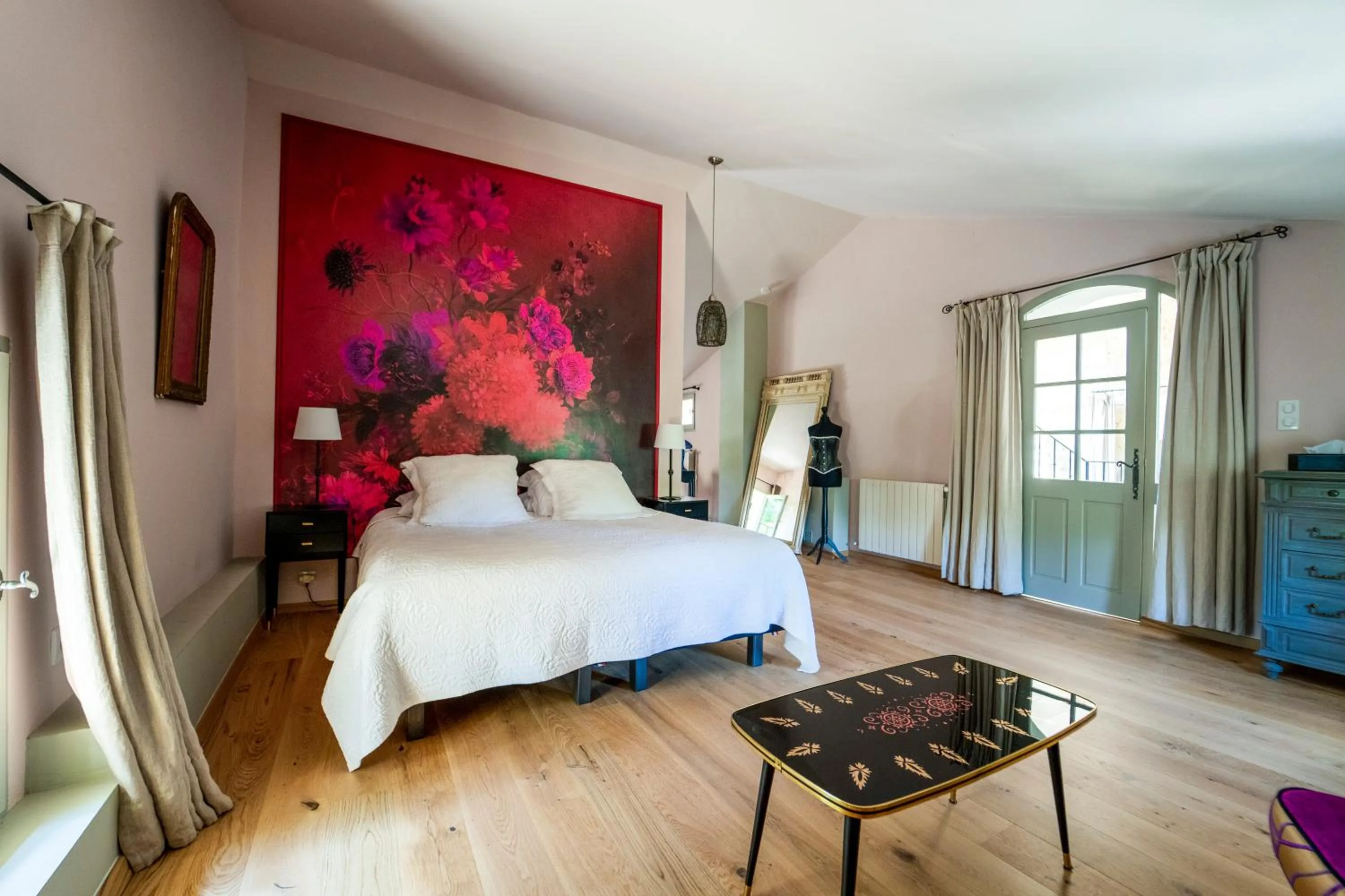 Bed in Le Prieuré La Madelène