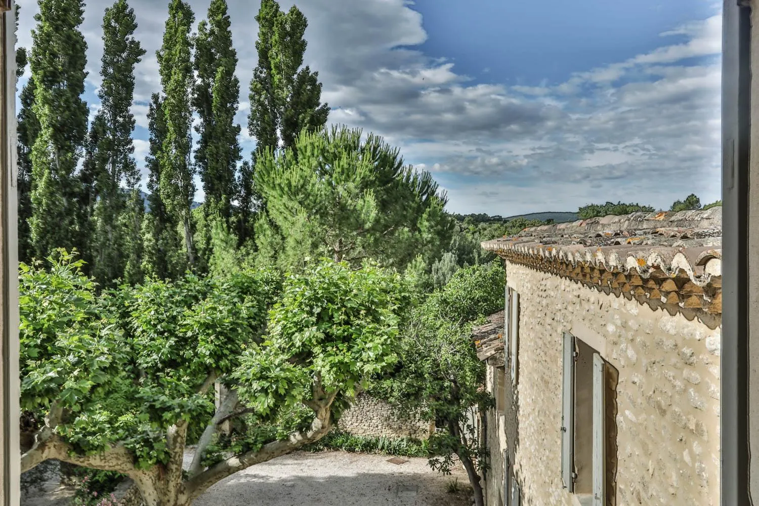 View (from property/room) in Le Prieuré La Madelène