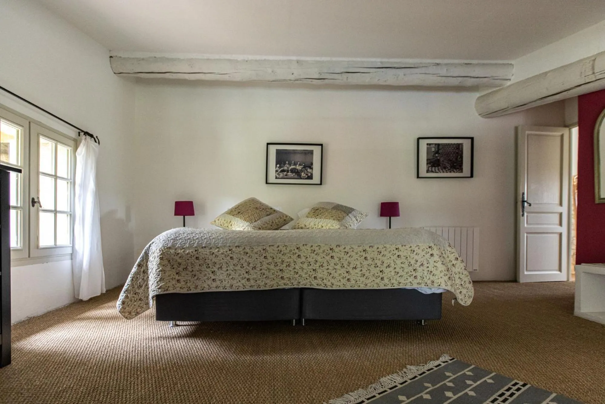 Bed in Le Prieuré La Madelène