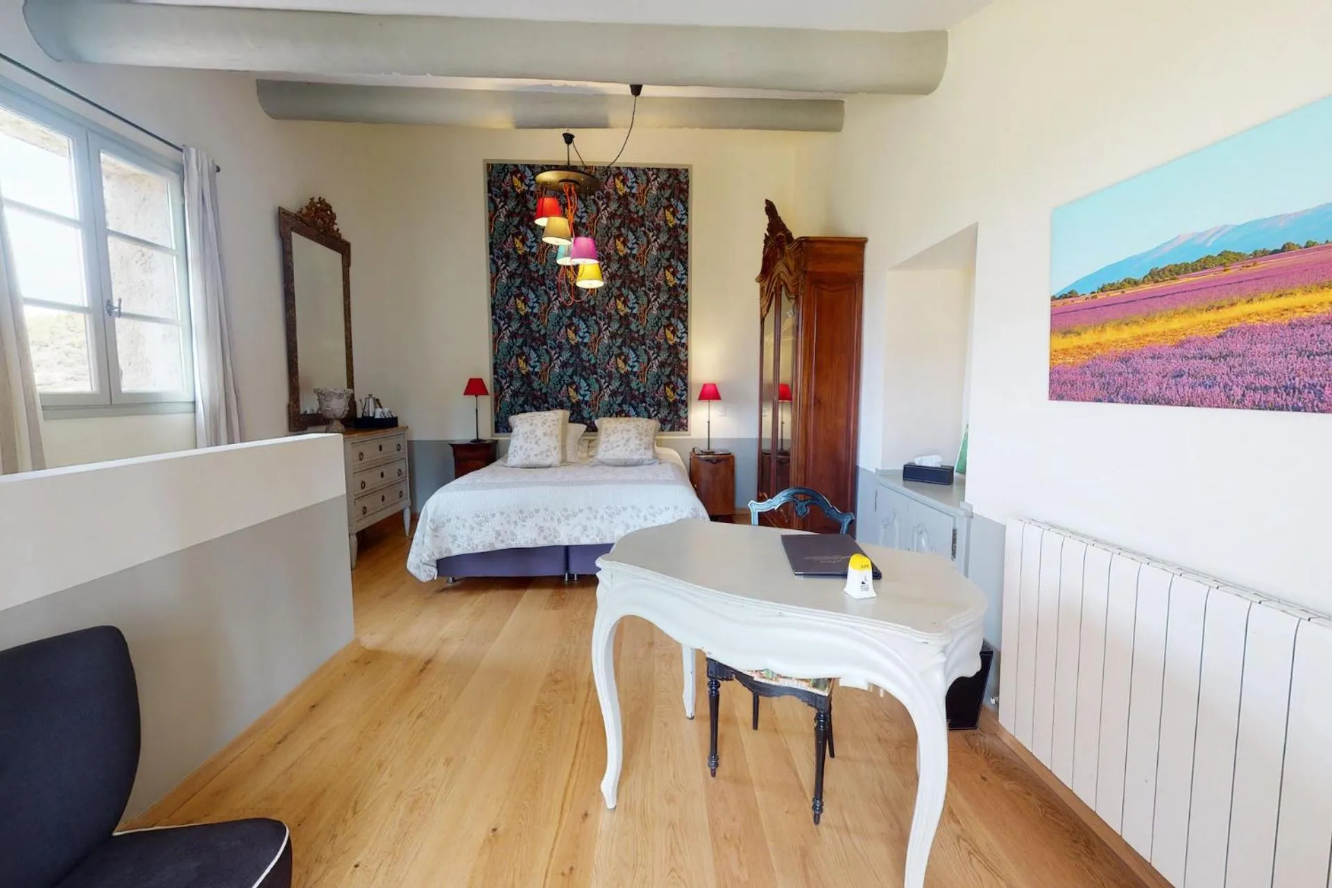 Bedroom, Bed in Le Prieuré La Madelène