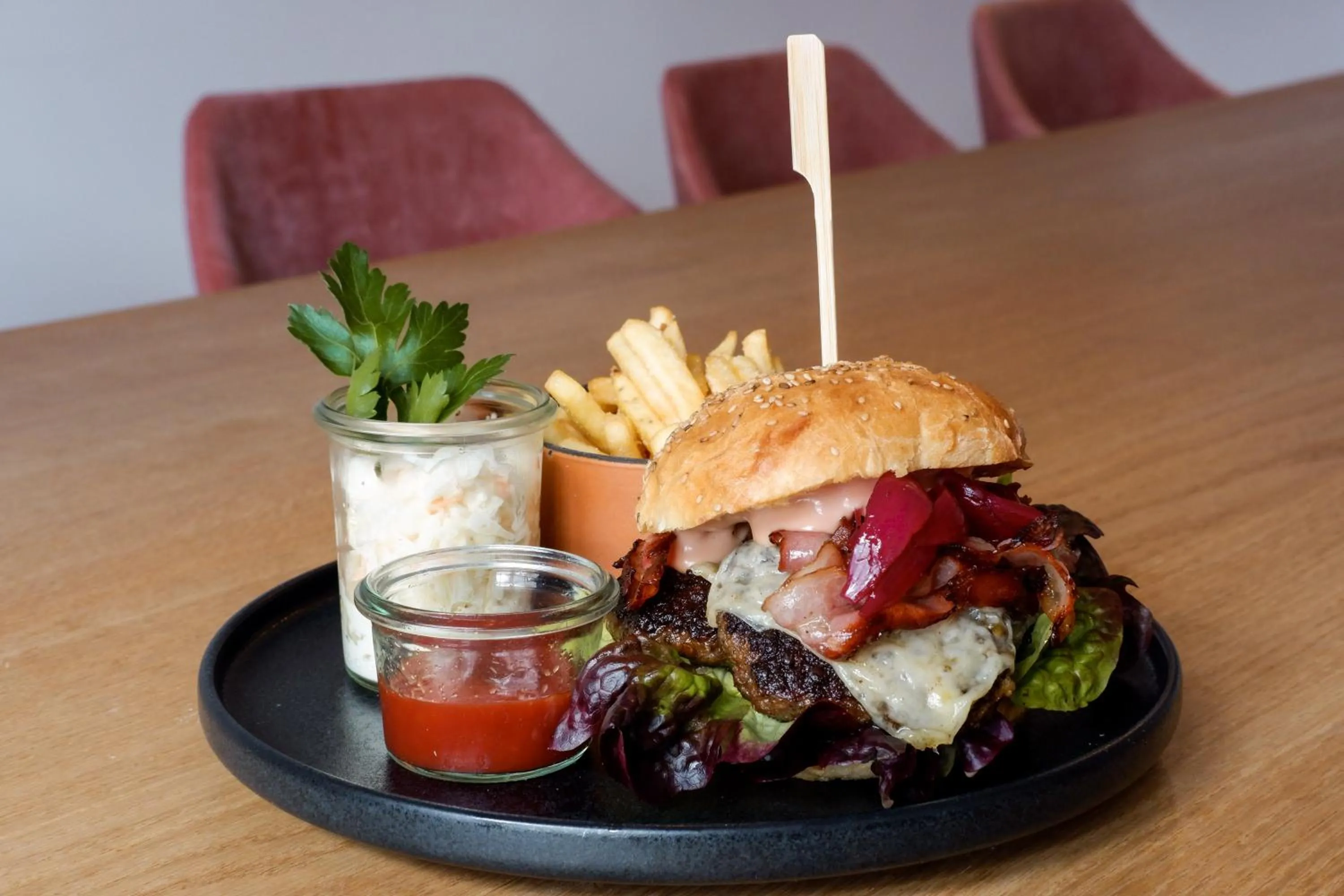 Restaurant/places to eat in Romantik Hotel Hirschen