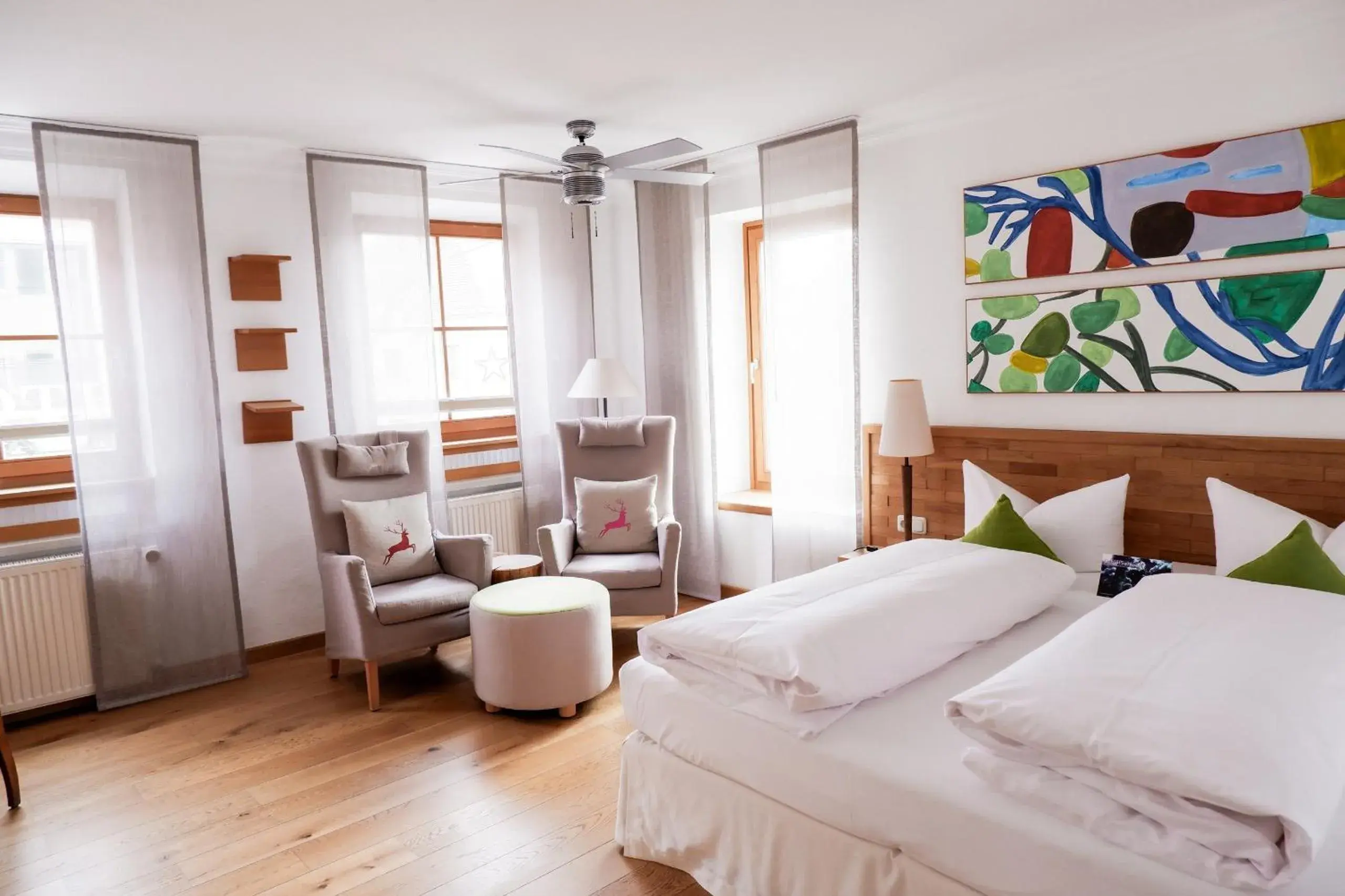 Comfort Double Room incl. GartenSpa in Romantik Hotel Hirschen Comfort Double Room incl. GartenSpa in Romantik Hotel Hirschen