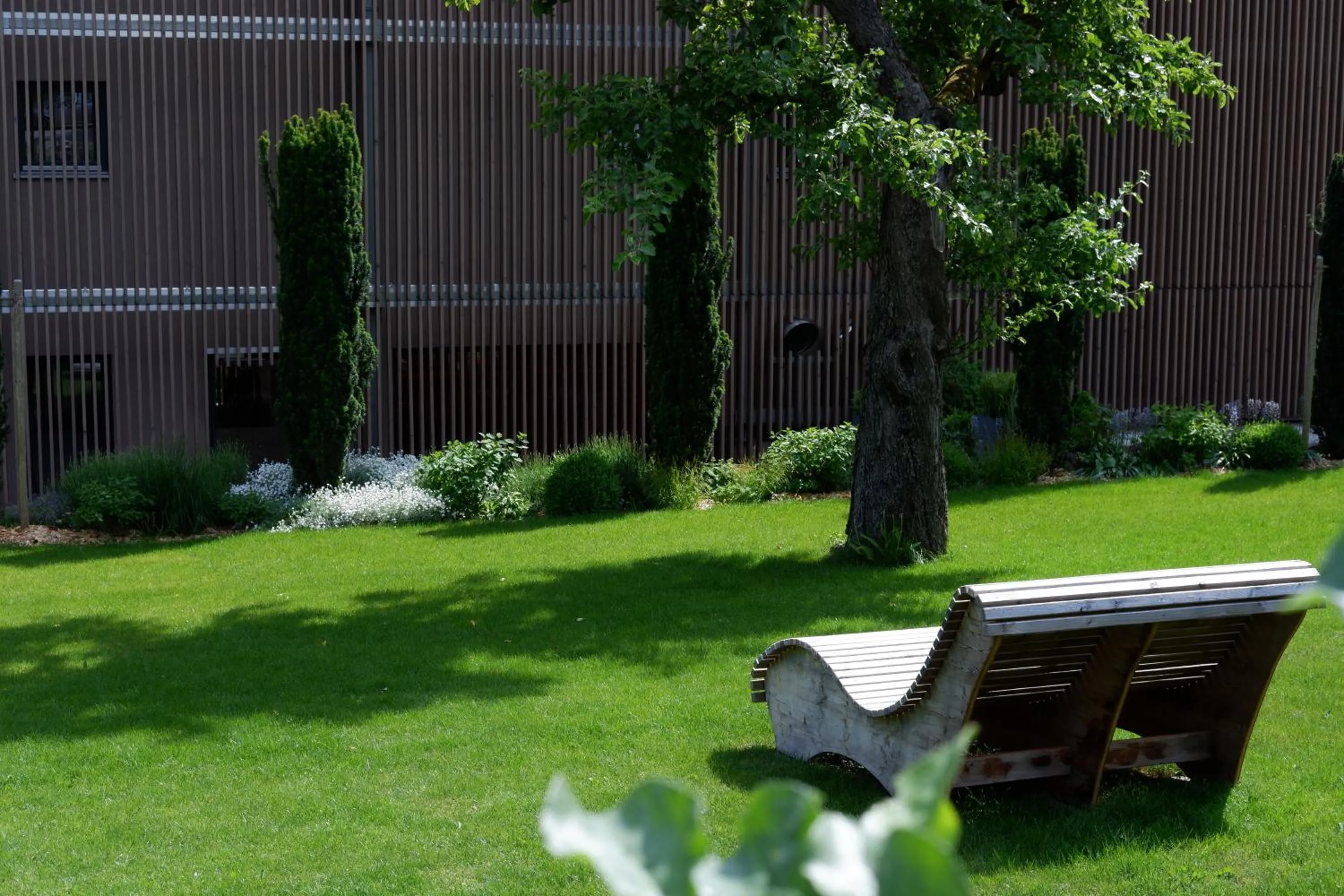 Garden in Romantik Hotel Hirschen