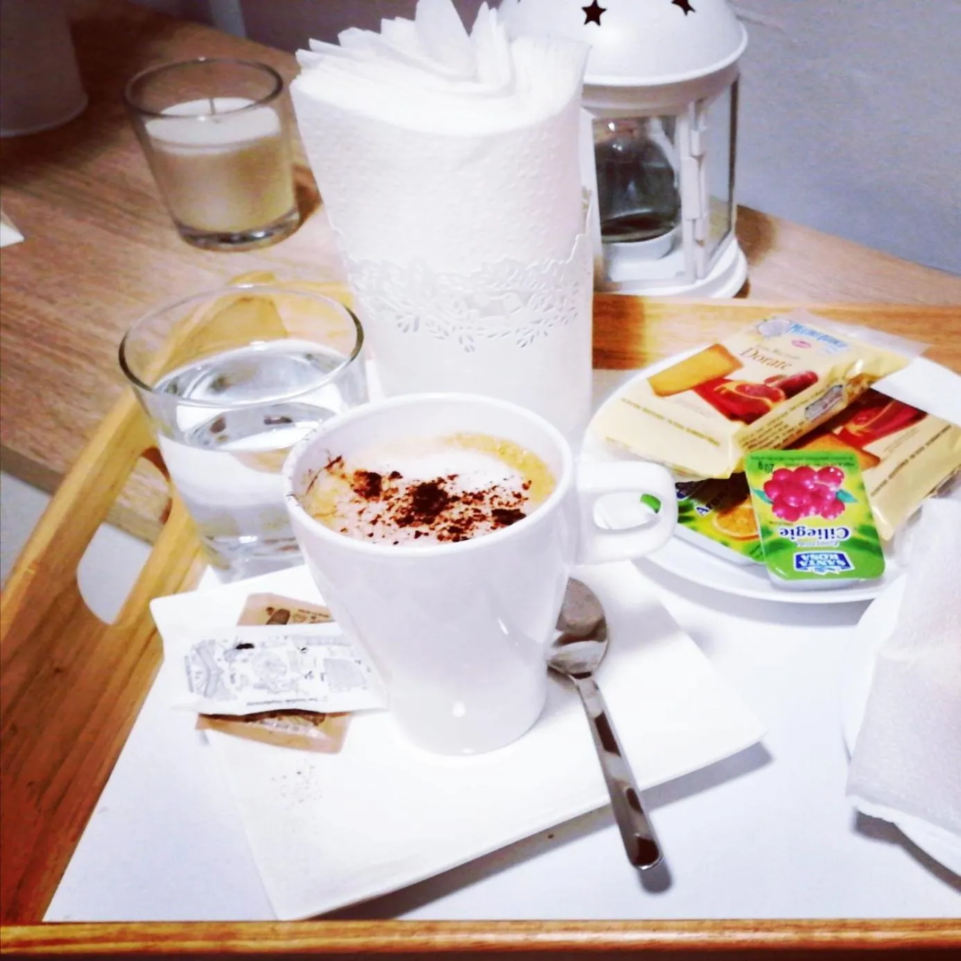 Food and drinks in B&B AMISTANZA