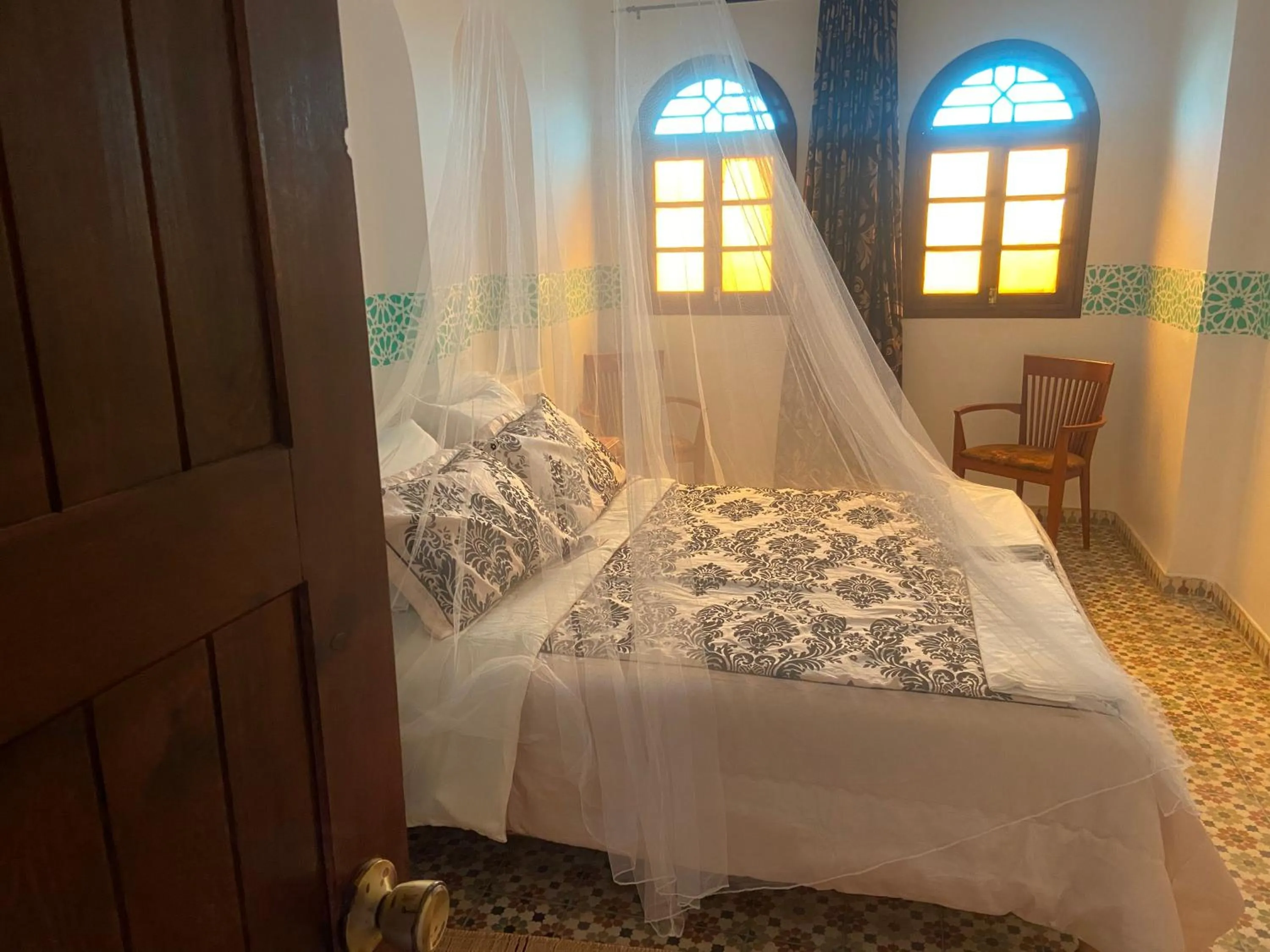 Bed in Riad Salt River