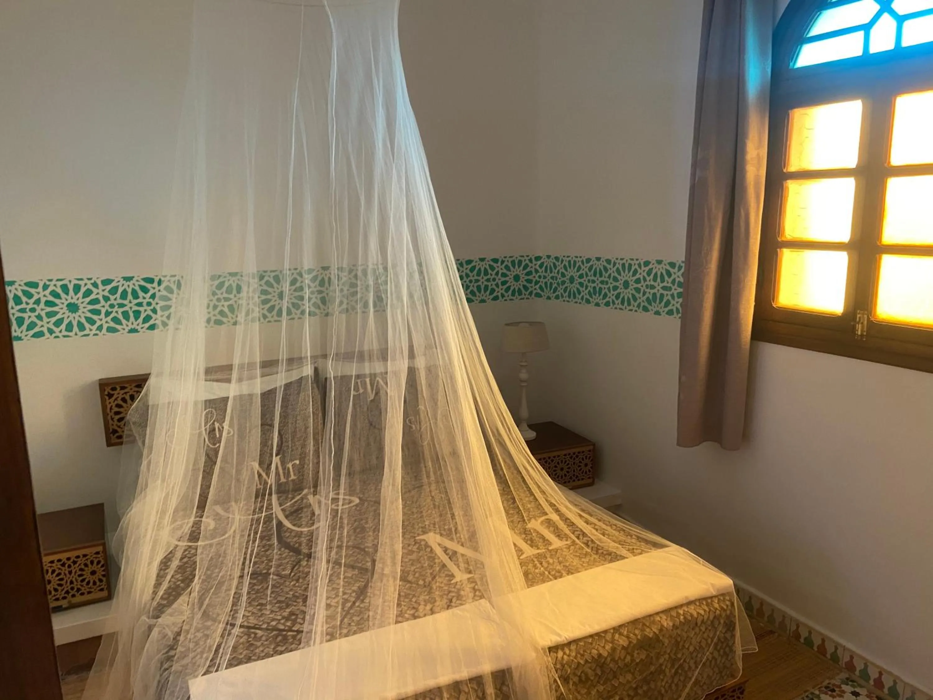 Bed in Riad Salt River