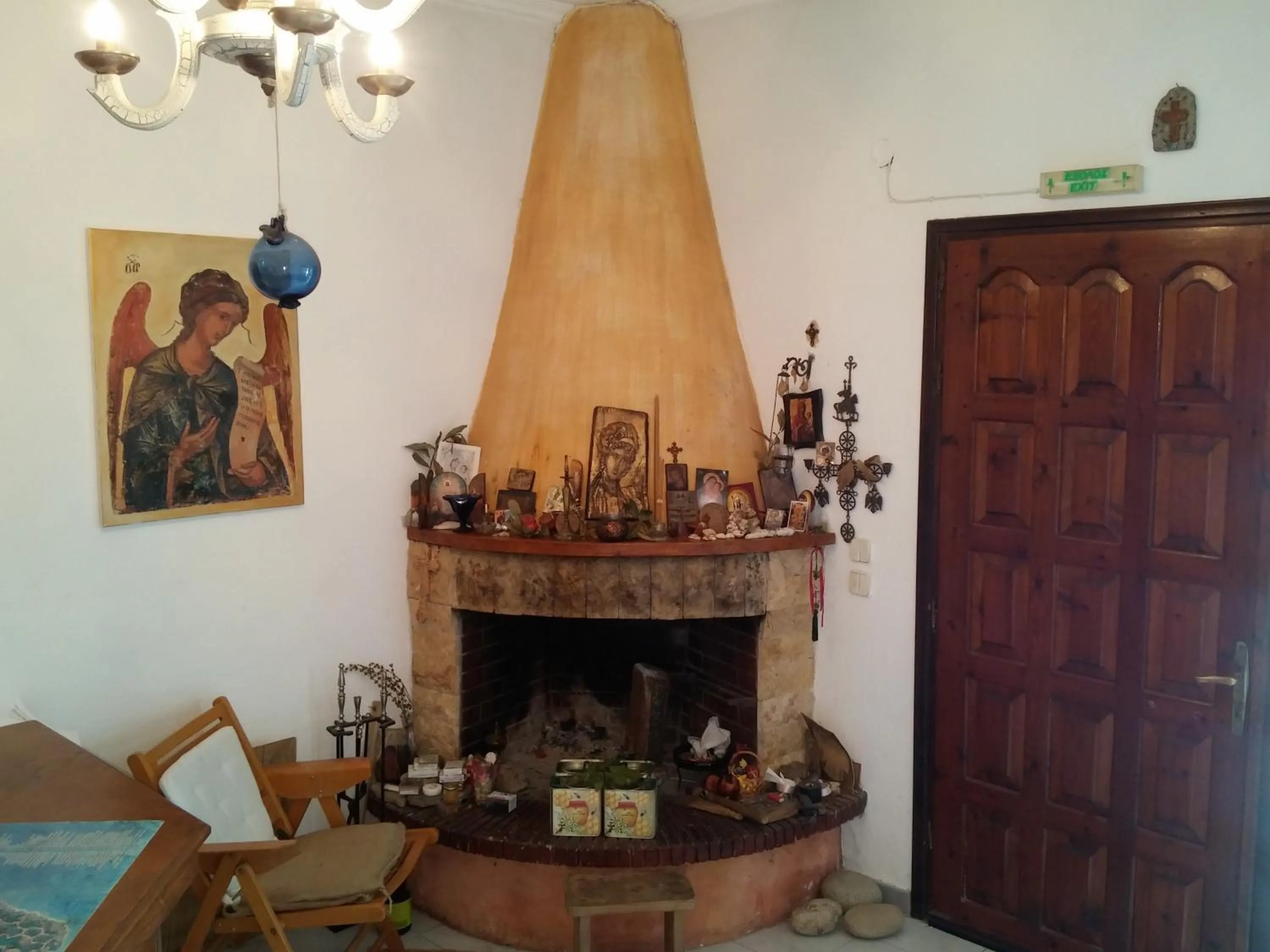 Decorative detail in Hotel Hellinikon