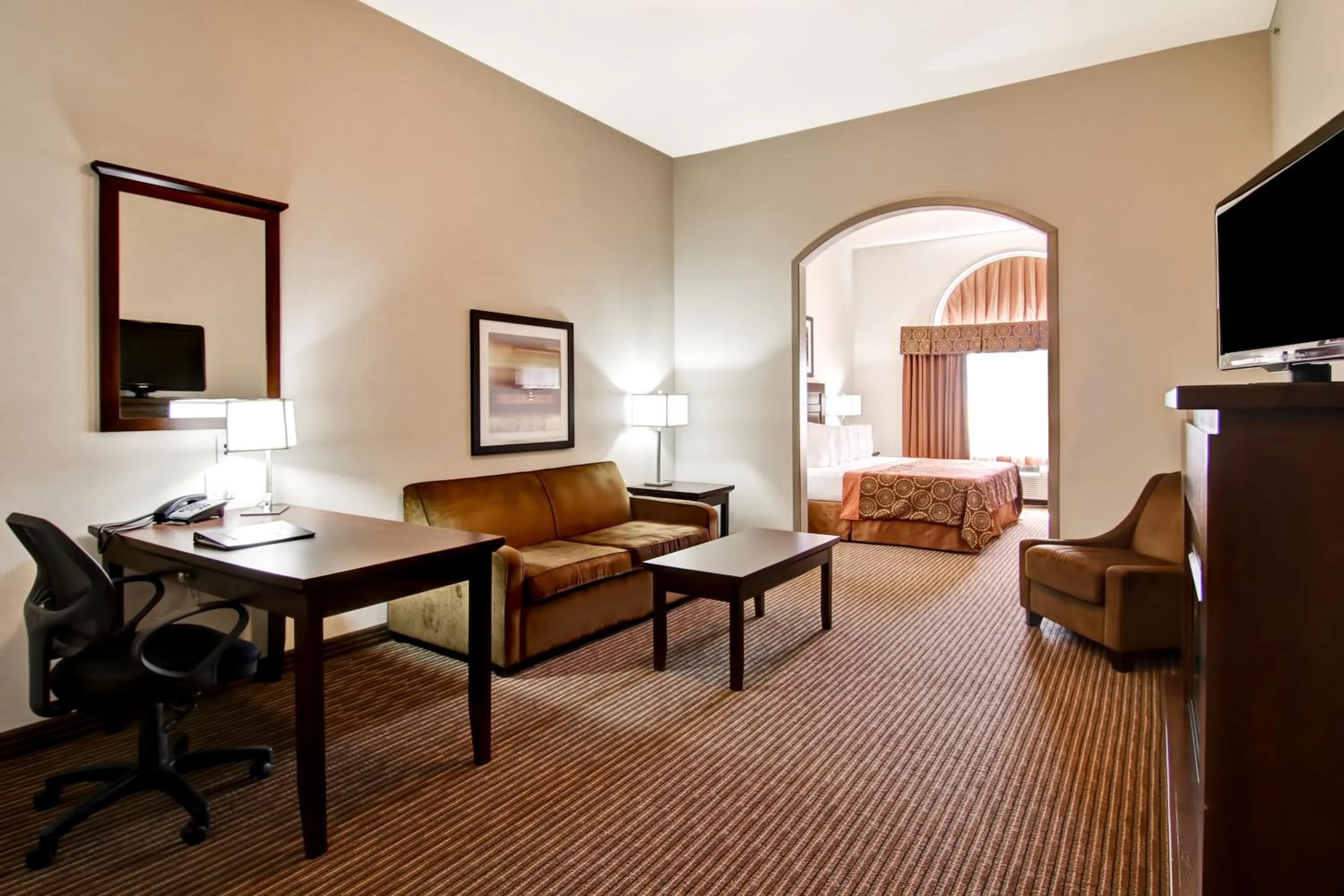 Bed in Canalta Hotel Humboldt