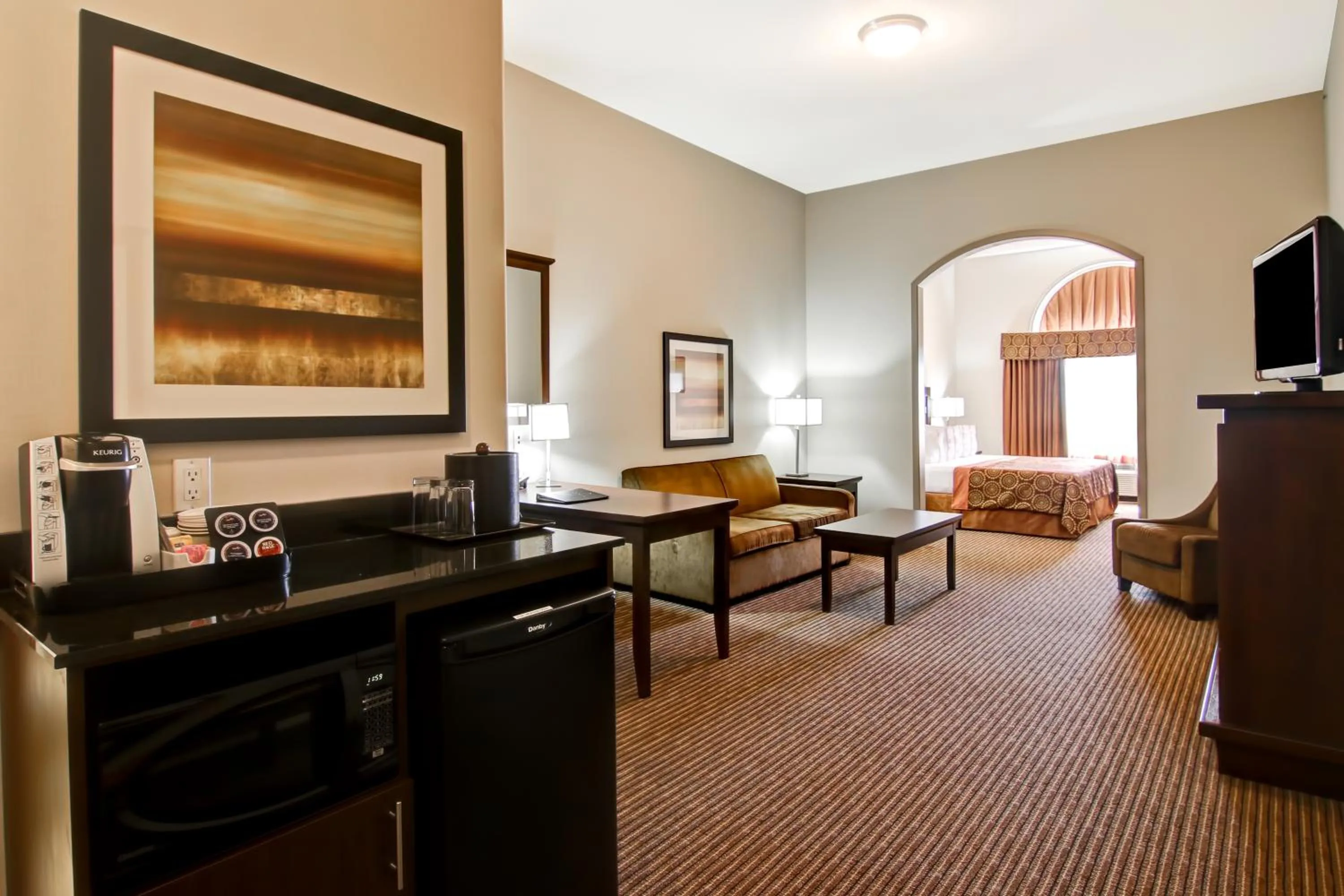 Bed in Canalta Hotel Humboldt