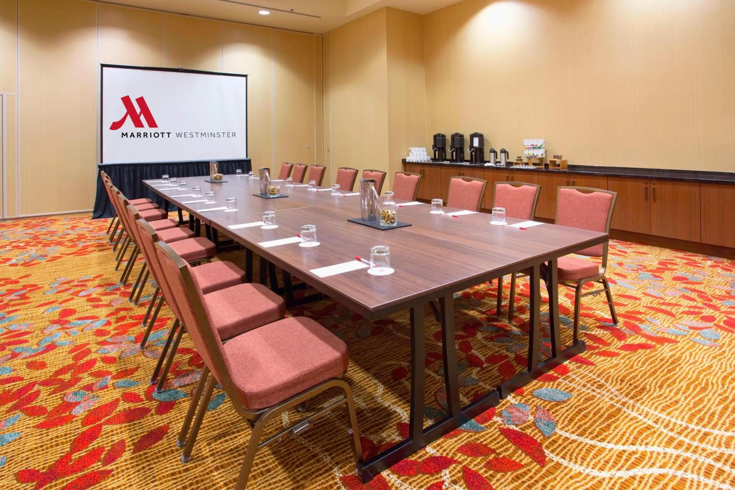 Meeting/conference room in Denver Marriott Westminster