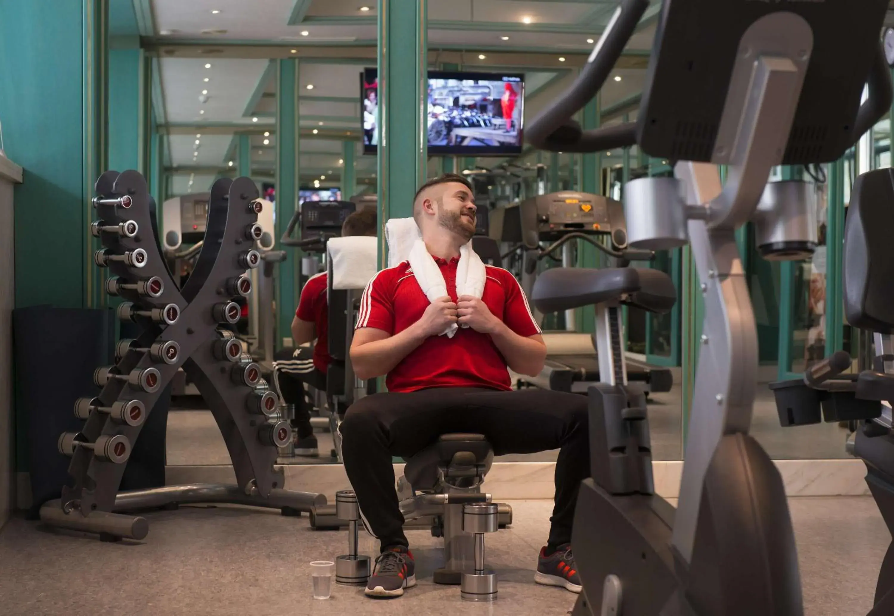 Fitness centre/facilities in Maritim Hotel Stuttgart Fitness centre/facilities in Maritim Hotel Stuttgart