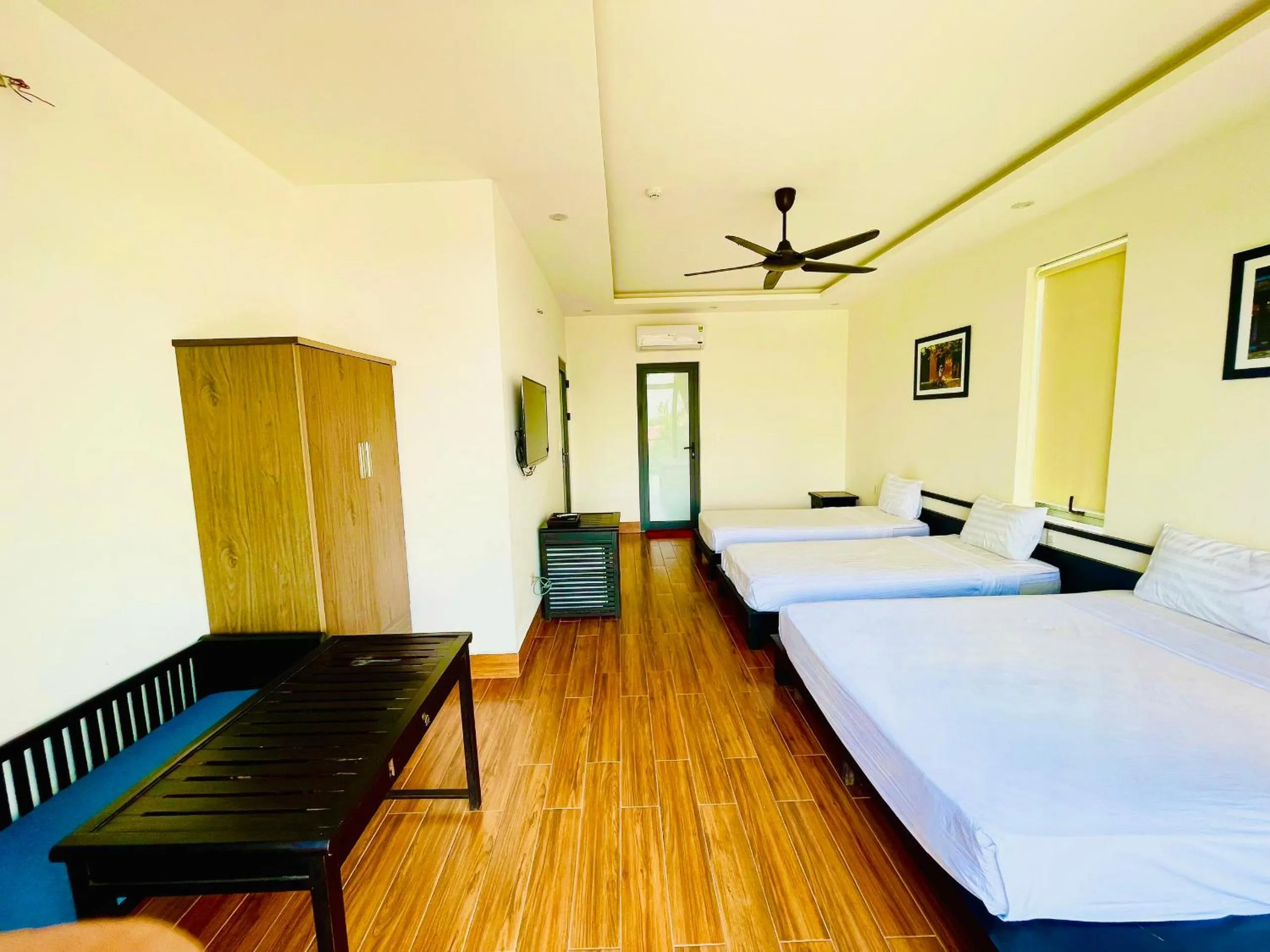 Bed in Thuong Da Riverside Homestay