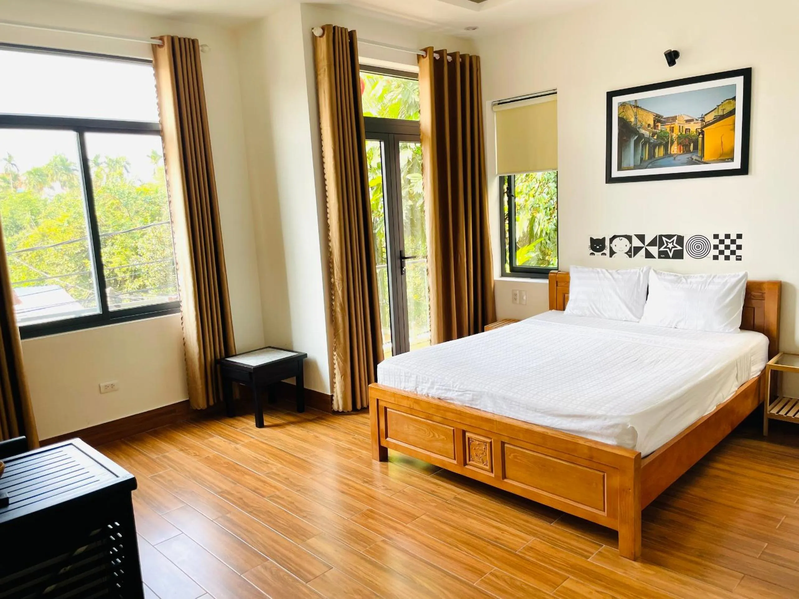 Photo of the whole room, Bed in Thuong Da Riverside Homestay