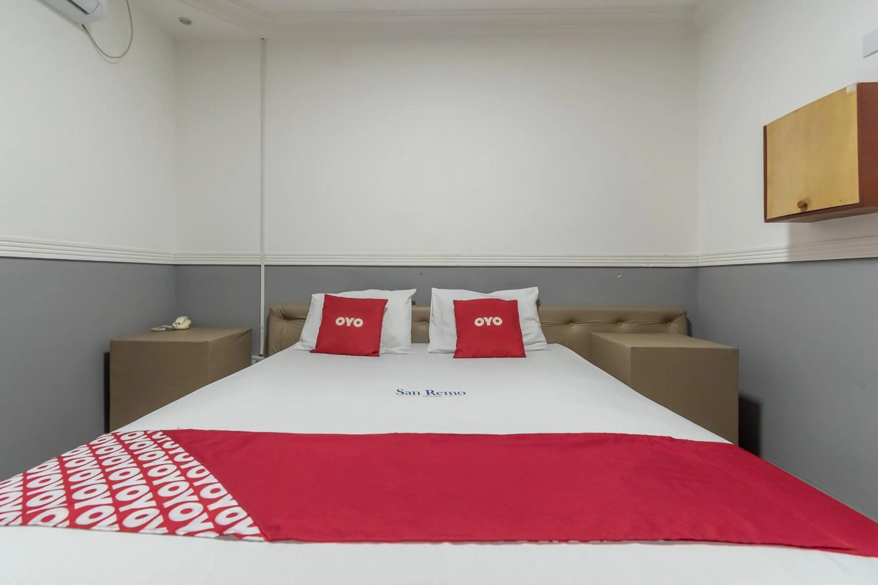 Bedroom, Bed in OYO Hotel San Remo, São Paulo