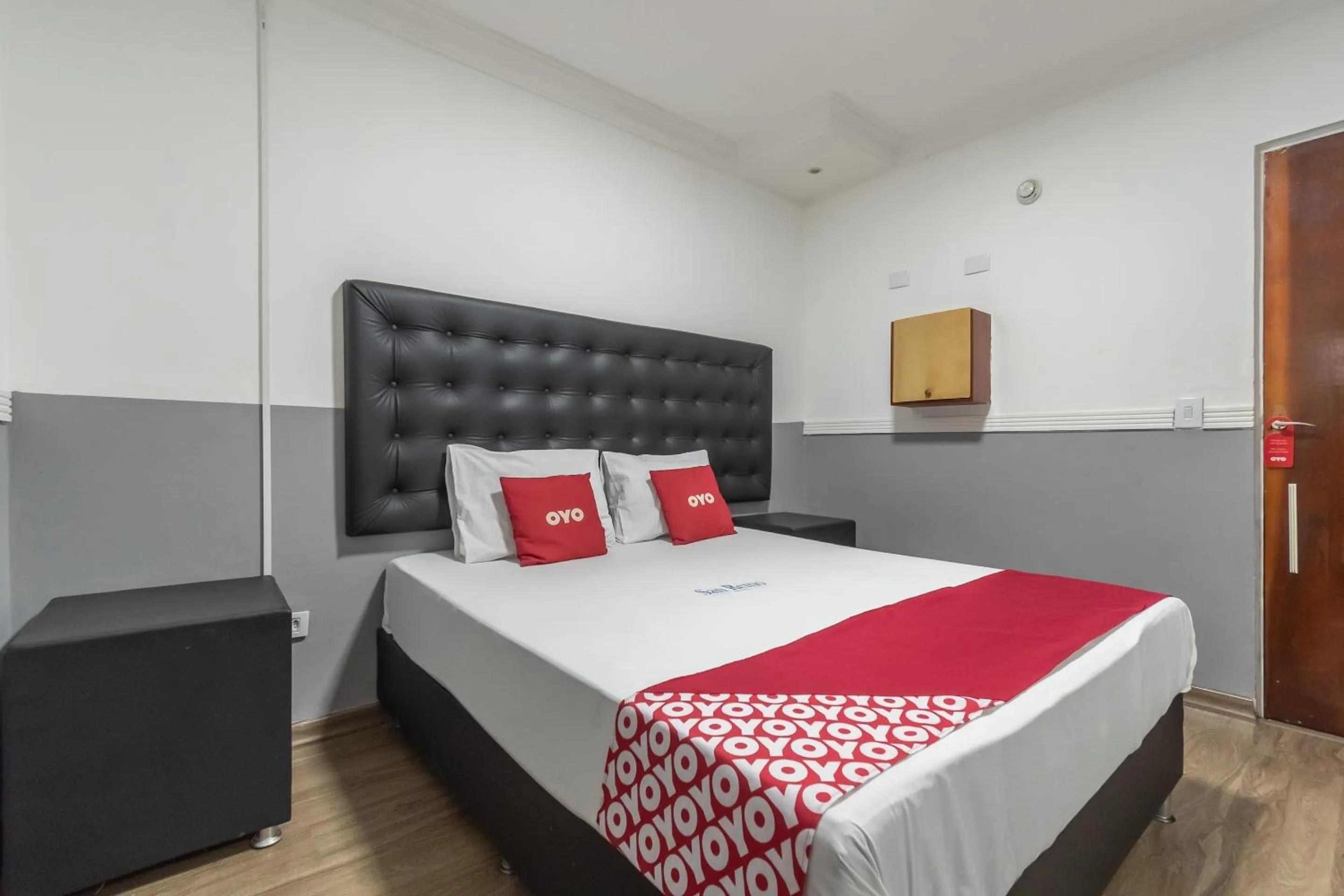 Bedroom, Bed in OYO Hotel San Remo, São Paulo