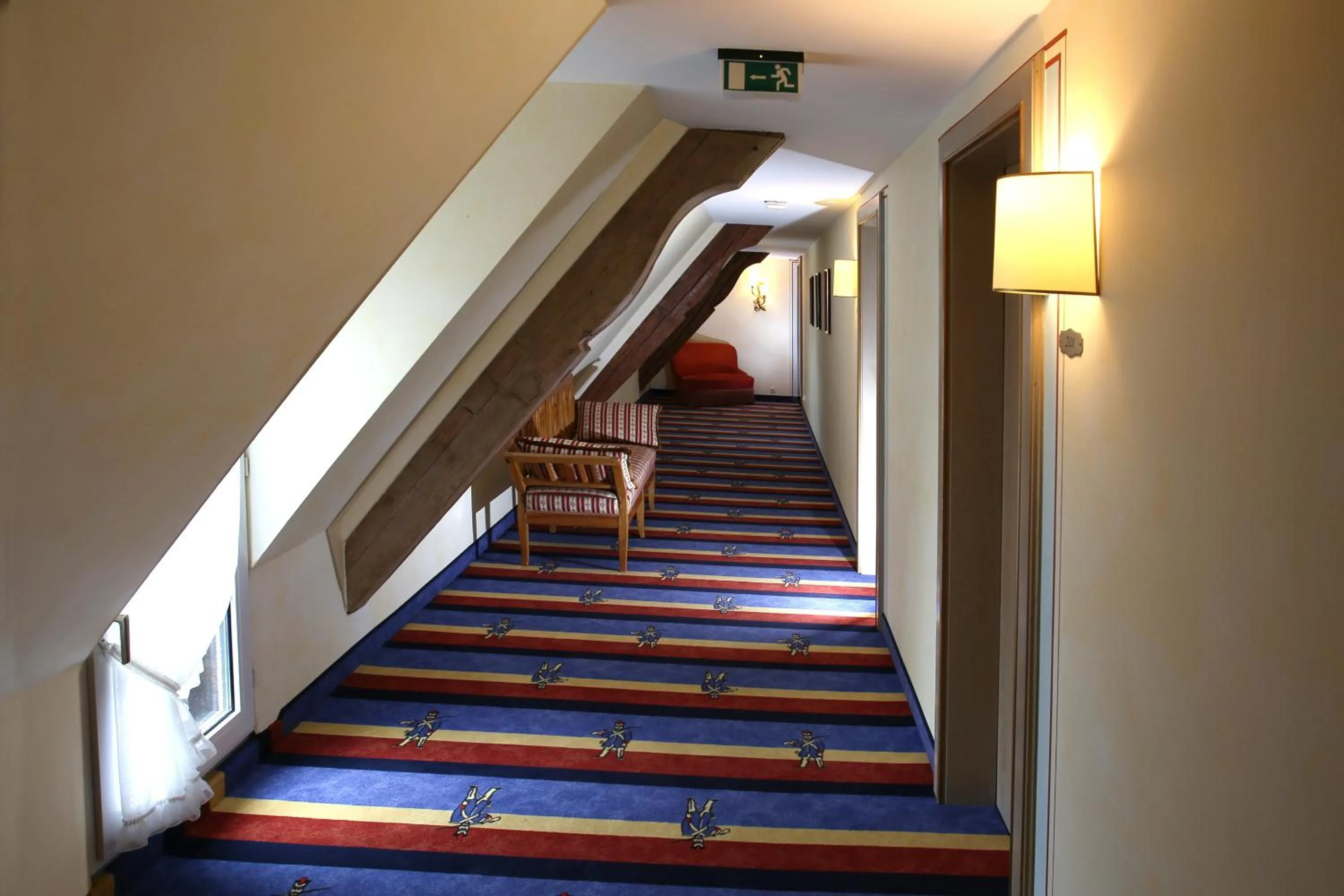 Decorative detail in Hotel Brauereigasthof Landwehr-Bräu